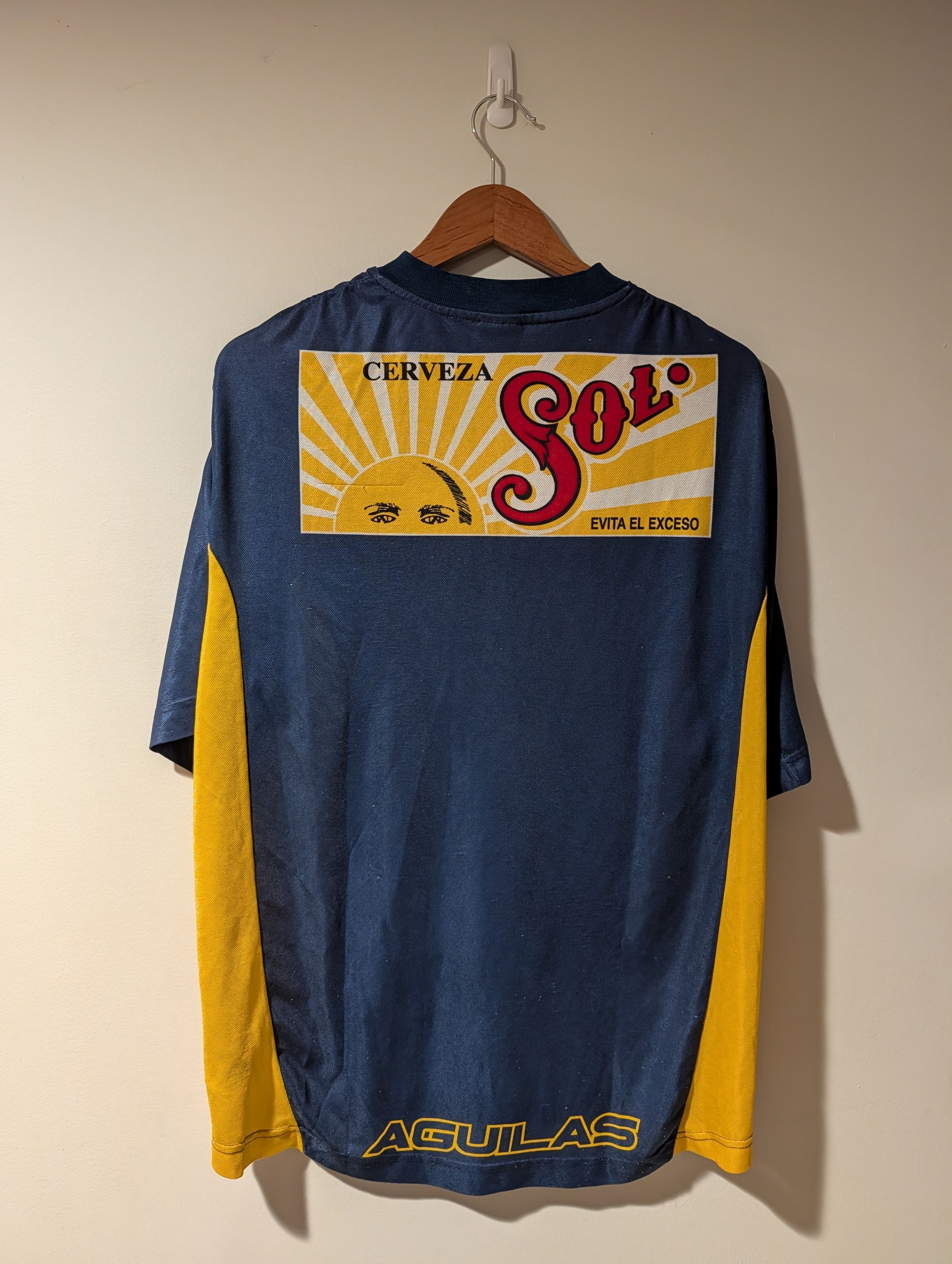 Nike VTG 2000s Nike Club America Soccer Jersey Coca-Cola Large Size US L / EU 52-54 / 3 - 12 Thumbnail
