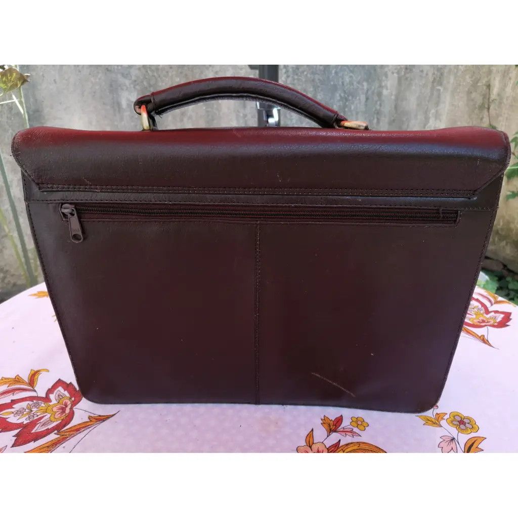 Other Vintage Brown Leather Briefcase Size ONE SIZE - 1 Thumbnail