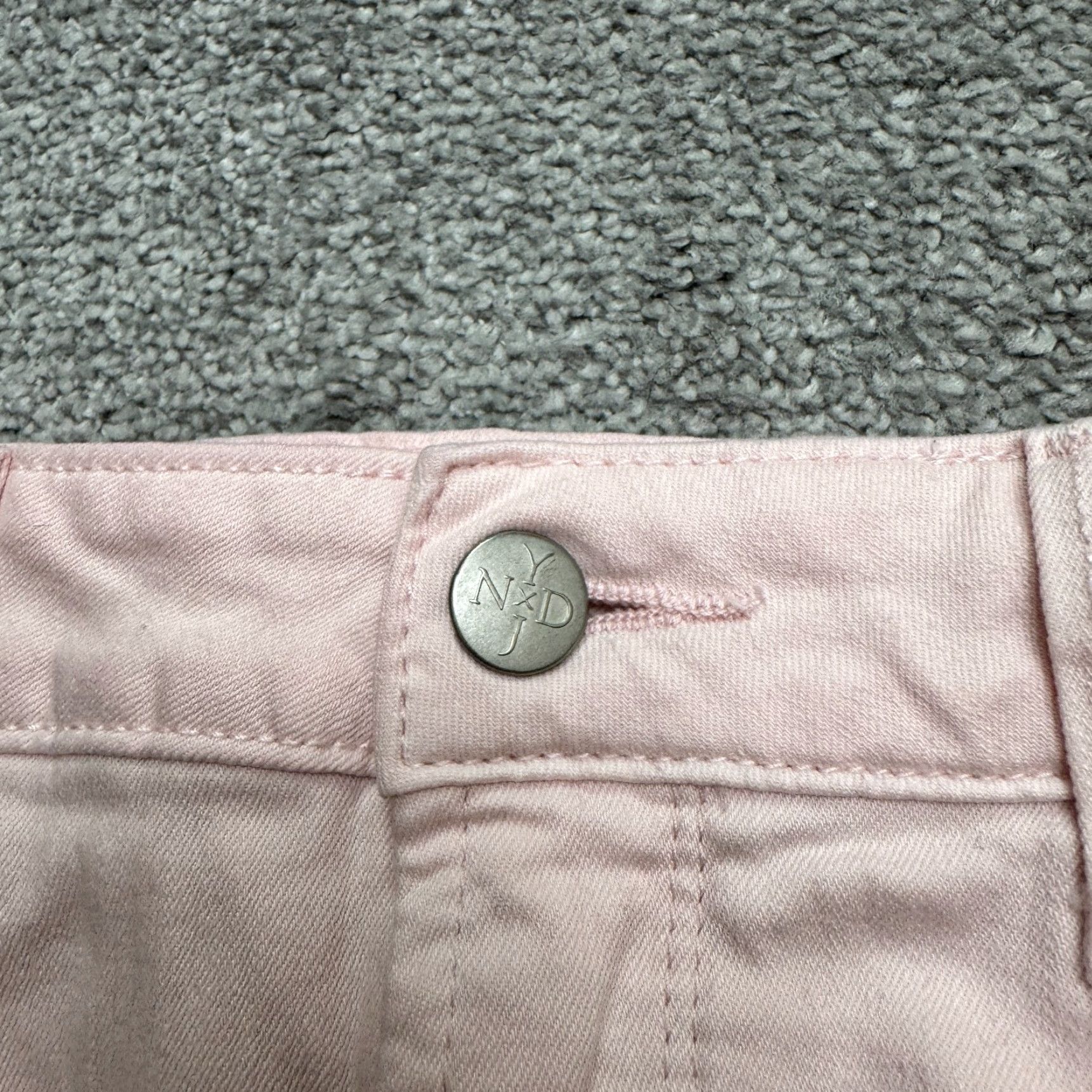 Bdg NYDJ Pink Denim Jeans Womens 10P Petite Ankle Straight Leg High Rise Size 32" / US 10 / IT 46 - 3 Thumbnail