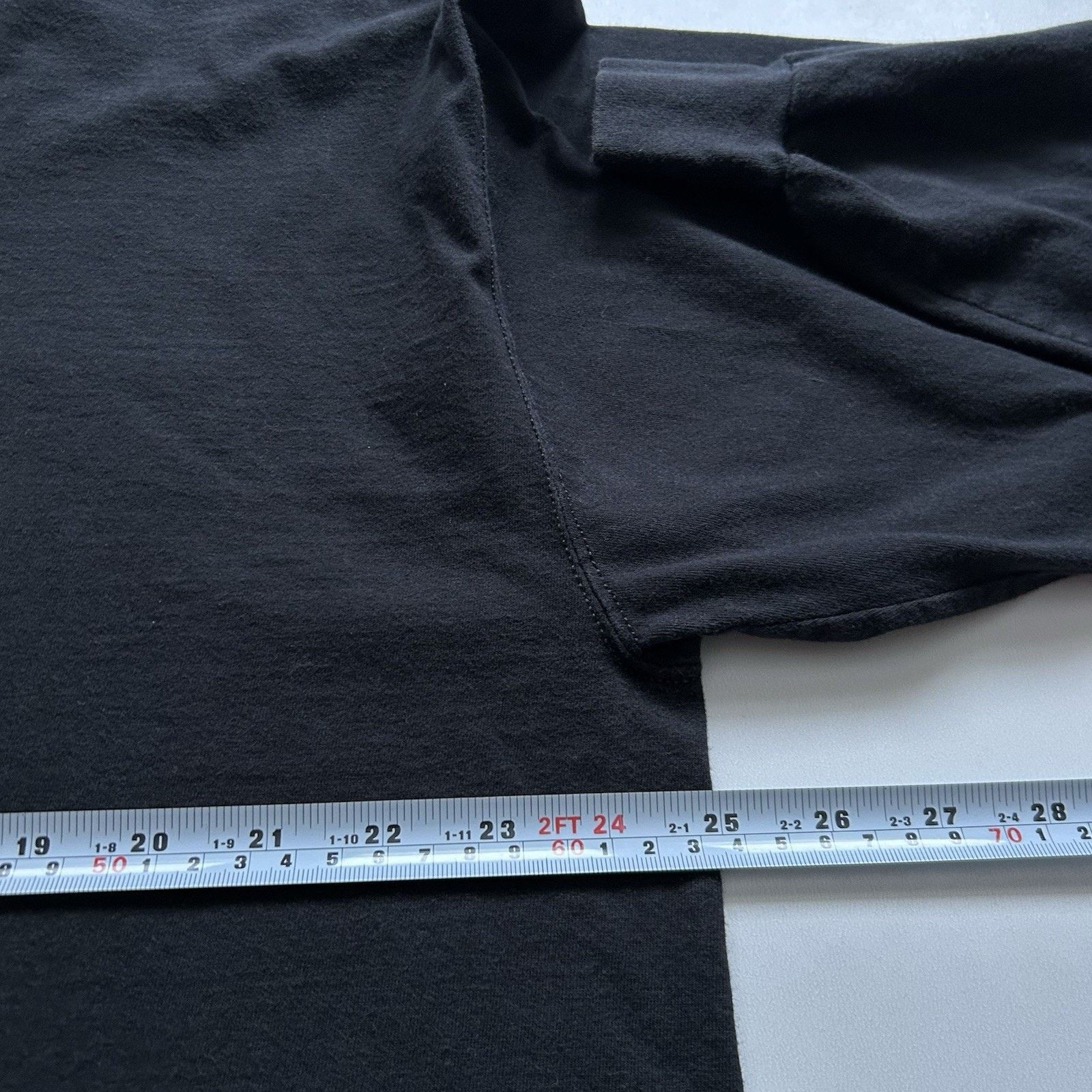 Russell Athletic Vintage Russell Athletic Mock Long Sleeve Shirt XL Black 90s Size US XL / EU 56 / 4 - 5 Thumbnail