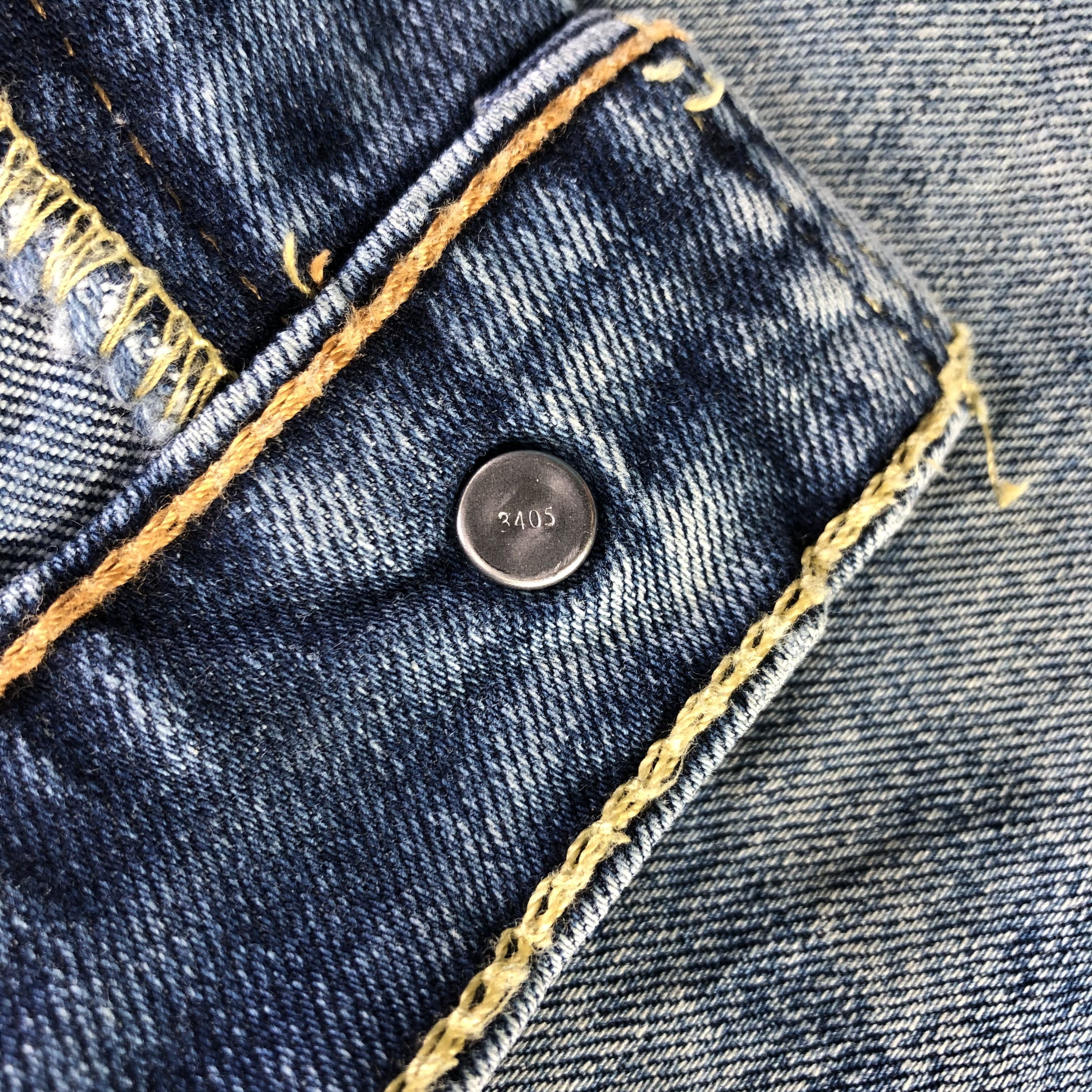 Levi's Vintage Blue Wash Levis 550 Jeans-J4342 Size US 35 - 9 Thumbnail