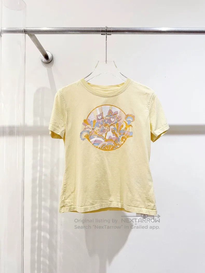 Hermes Hermes Chicken Yellow Short Sleeve Size XS / US 0-2 / IT 36-38 - 1 Thumbnail