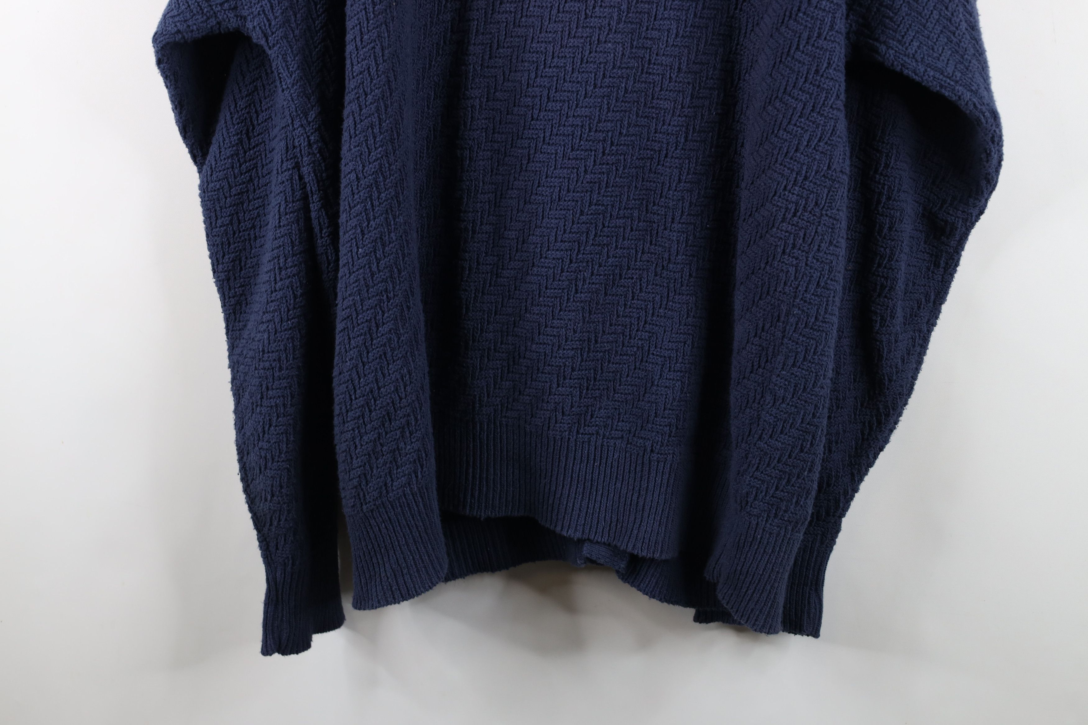 Vintage Vintage 90s Streetwear Knit Zig Zag Cardigan Sweater USA Size US L / EU 52-54 / 3 - 13 Thumbnail