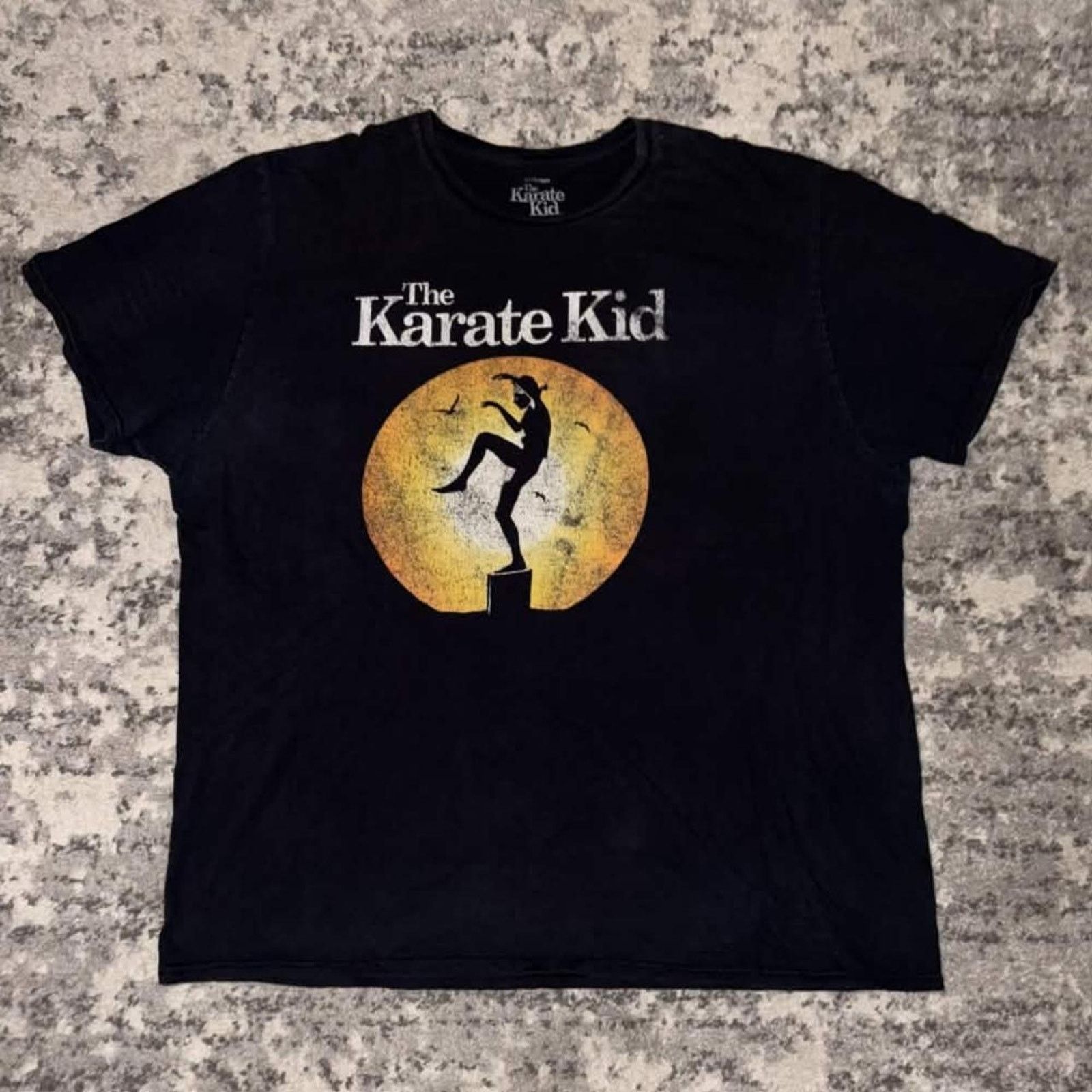 Vintage 00s The Karate Kid Movie Promo Graphic Shirt Size US XXL / EU 58 / 5 - 1 Thumbnail