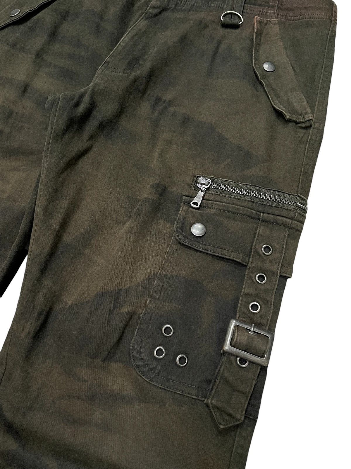 Japanese Brand × Tornado Mart × semanticdesign Semantic Design Japan Bondage Camo Cargo Pants Size US 34 / EU 50 - 8 Thumbnail