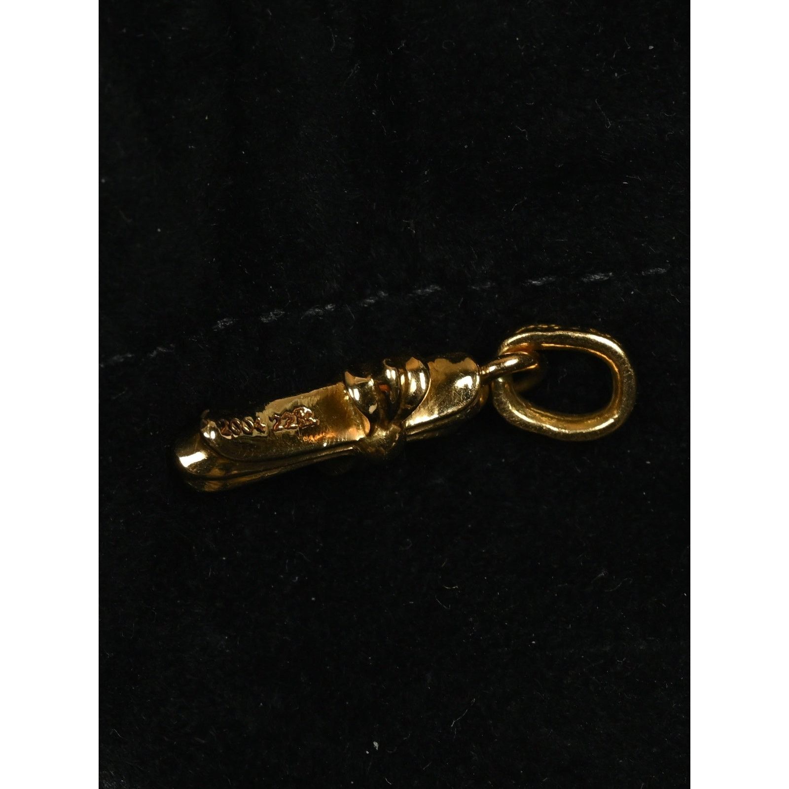 Chrome Hearts Chrome Hearts 22k Gold Baby Fat Pendant Size ONE SIZE - 4 Thumbnail