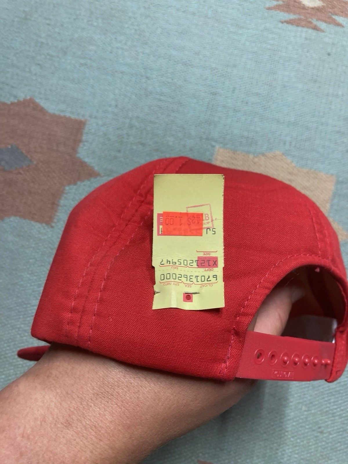 Vintage Vintage SnapBack hat plain blank full foam Young An 80s Size ONE SIZE - 5 Thumbnail