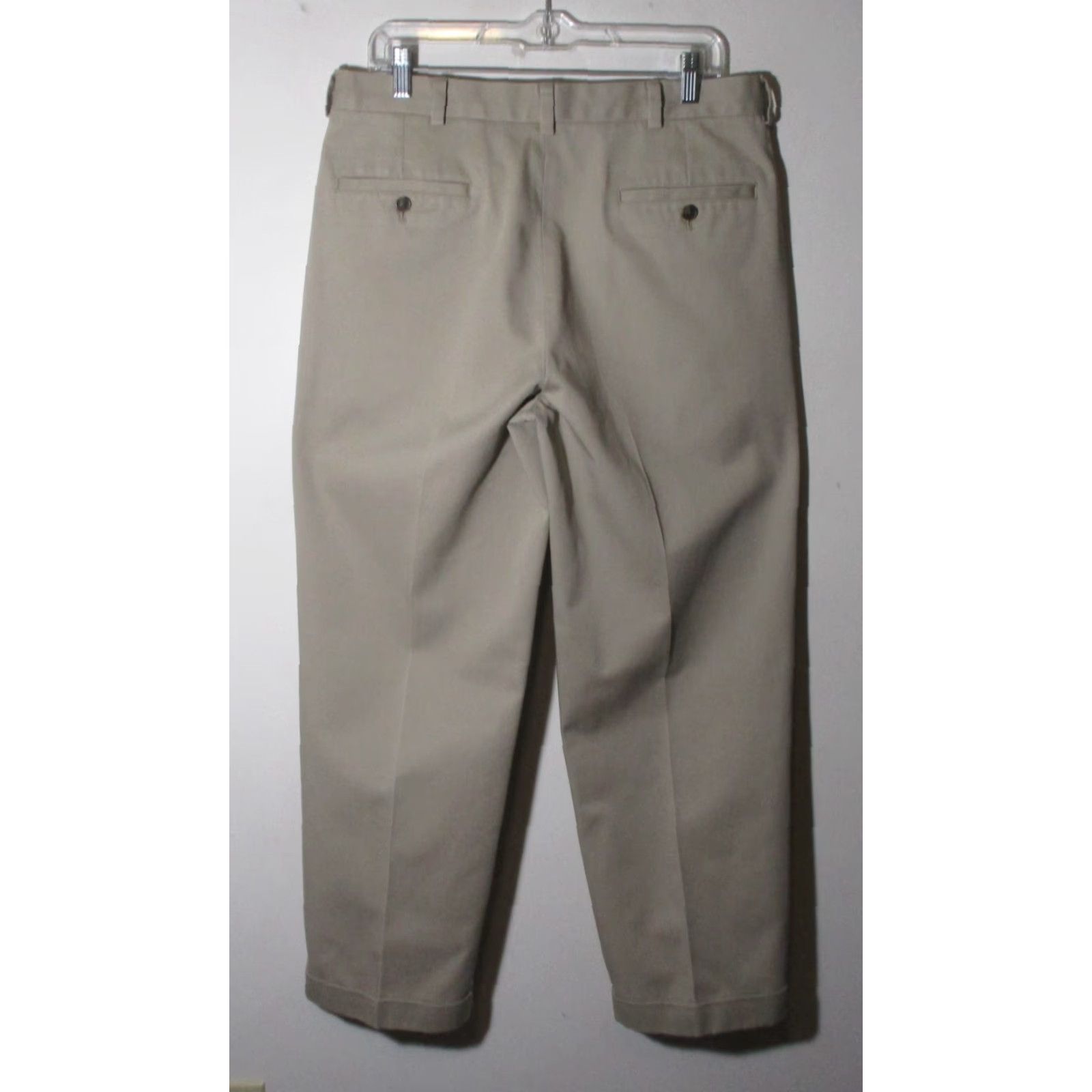 Brooks Brothers Brooks Brothers Beige "Advantage Clark" Chino Pants 34X29 Men Regular Beige 34W 29L 5-Pocket Design Pleated Front Casual Size US 34 / EU 50 - 3 Thumbnail