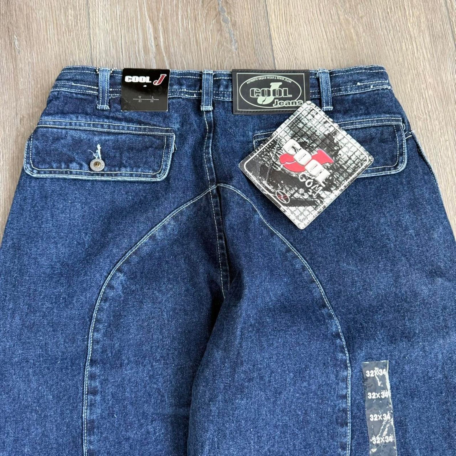 Other Vintage y2k ll cool j brand baggy denim jeans Size US 34 / EU 50 - 7 Thumbnail