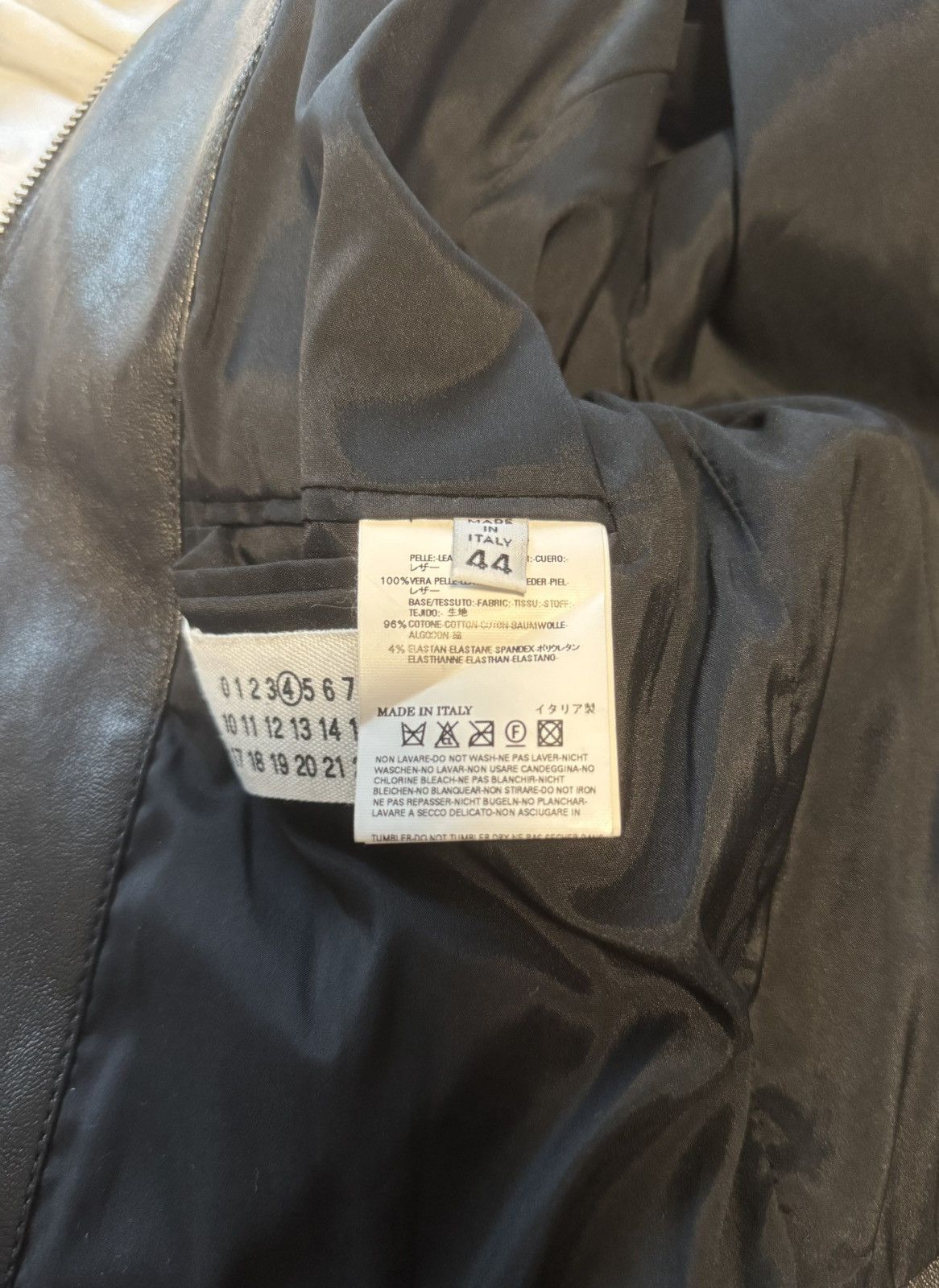 Maison Margiela Martin Margiela 5-Zip Leather Jacket Size US XS / EU 42 / 0 - 4 Thumbnail