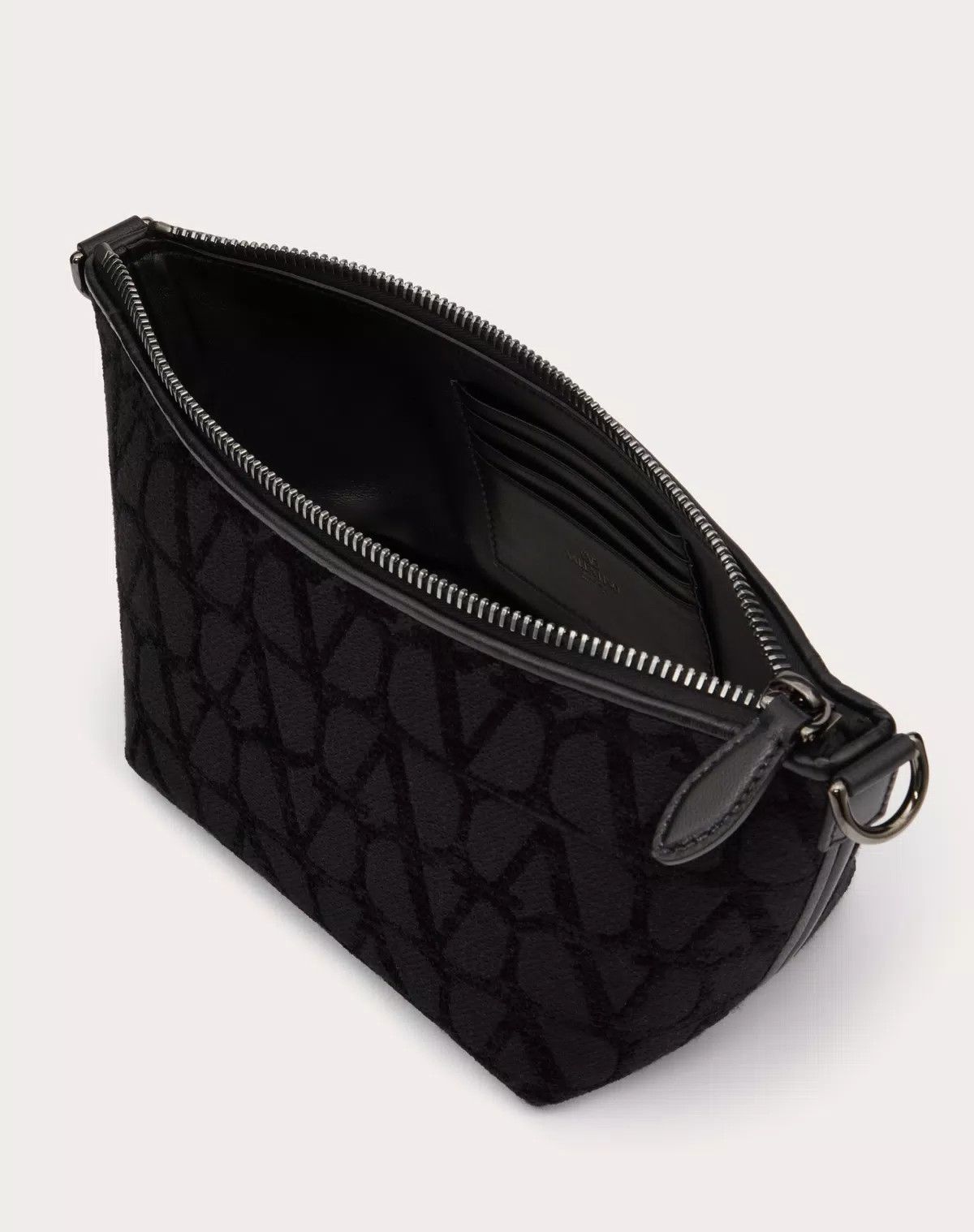 Valentino oc11z0625 Size: OS/Toile Iconographe Shoulder Bag in Black Size ONE SIZE - 6 Thumbnail