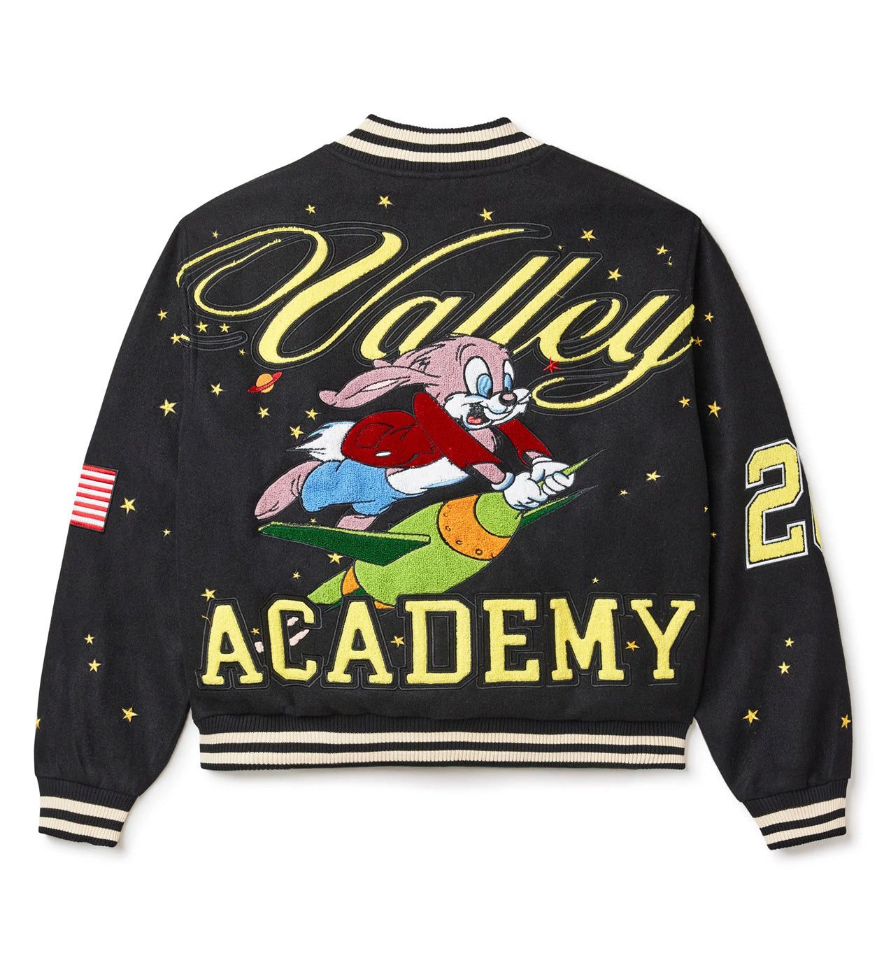 Vale Forever Moon Varsity Jacket Black Size US XXL / EU 58 / 5 - 1 Thumbnail