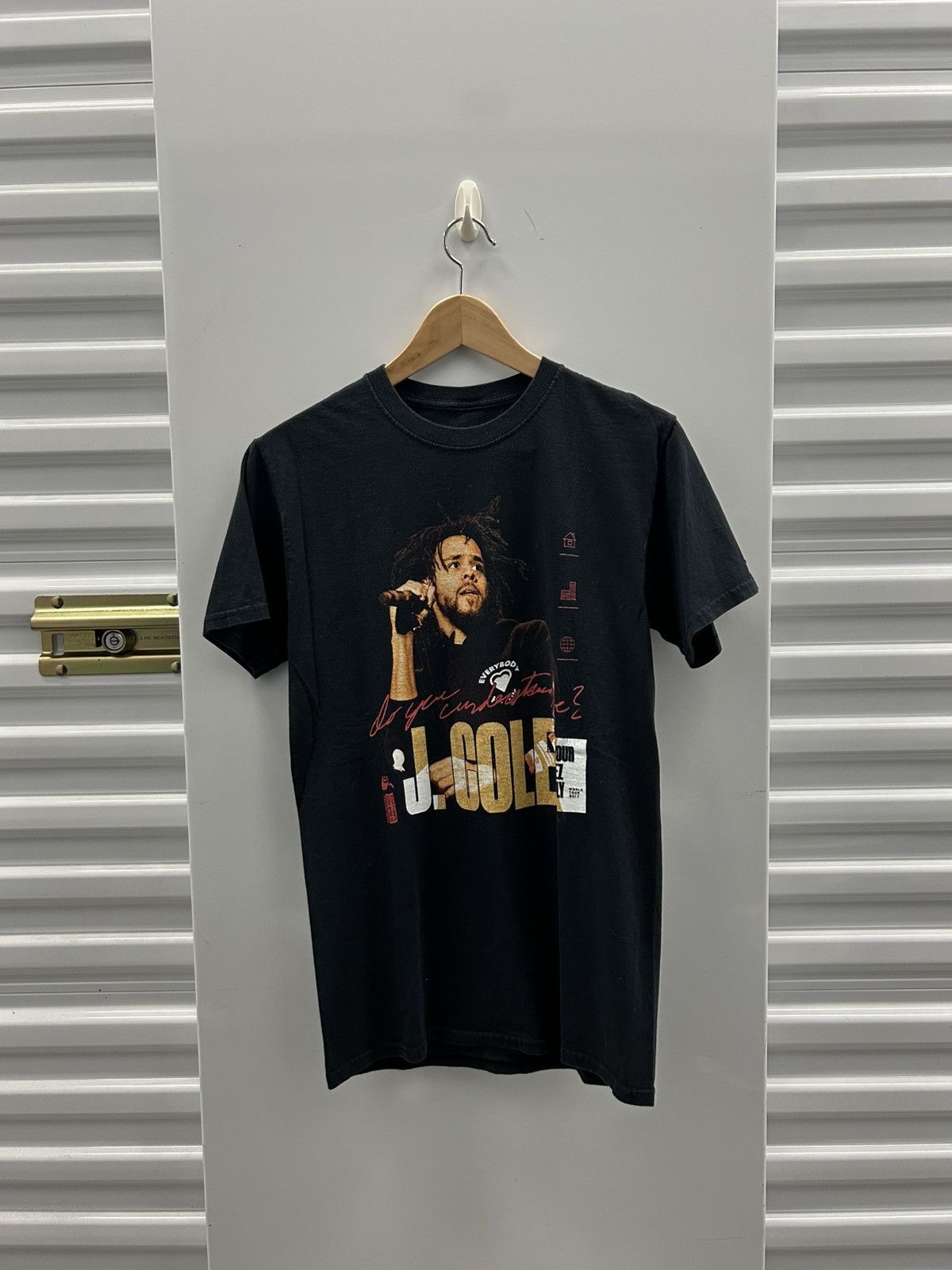 J. Cole 2017 j cole 4 your eyez only tour t shirt rap tee style Size US S / EU 44-46 / 1 - 1 Thumbnail