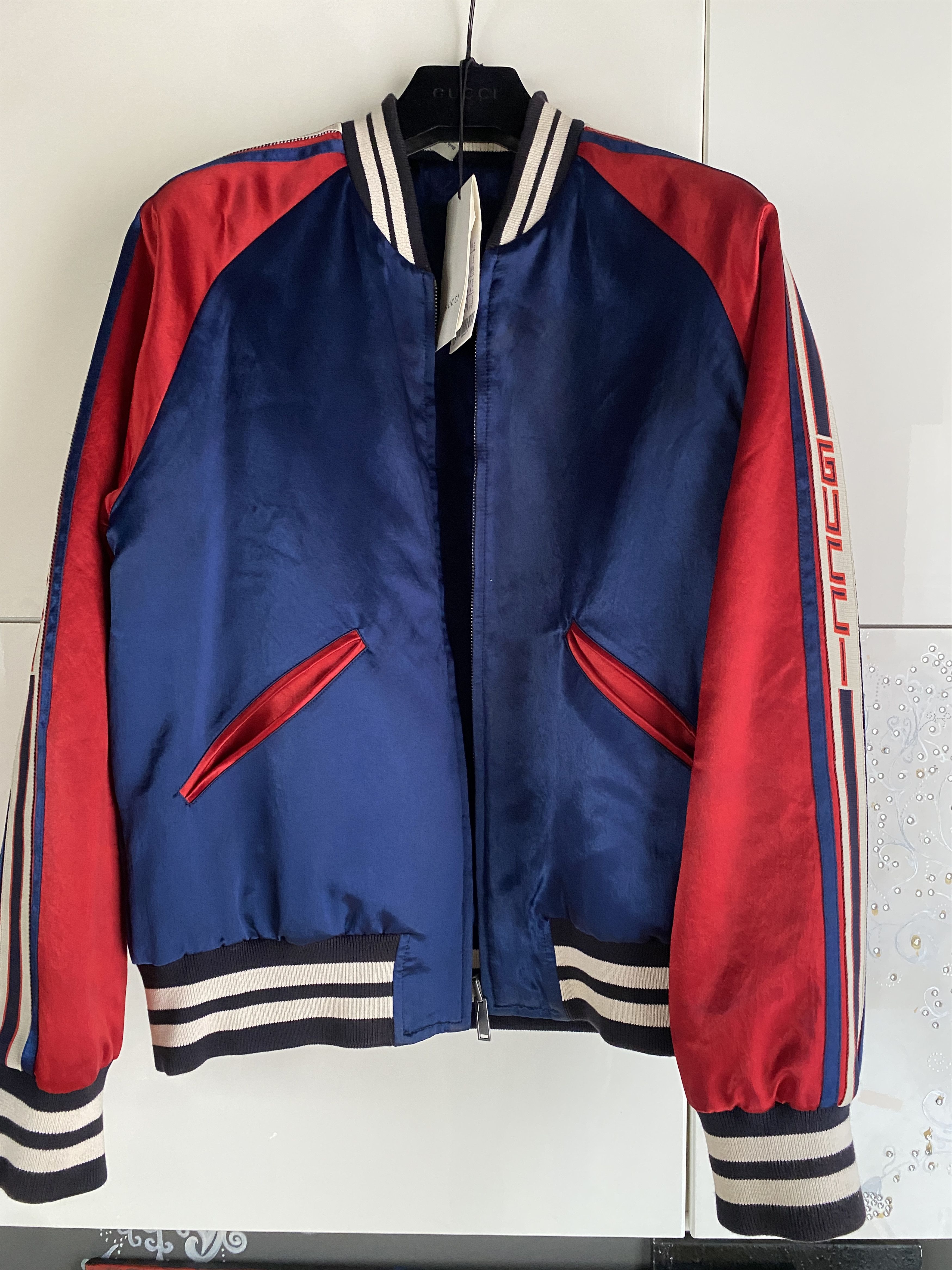 Gucci Gucci reversible bomber jacket Size US L / EU 52-54 / 3 - 9 Thumbnail