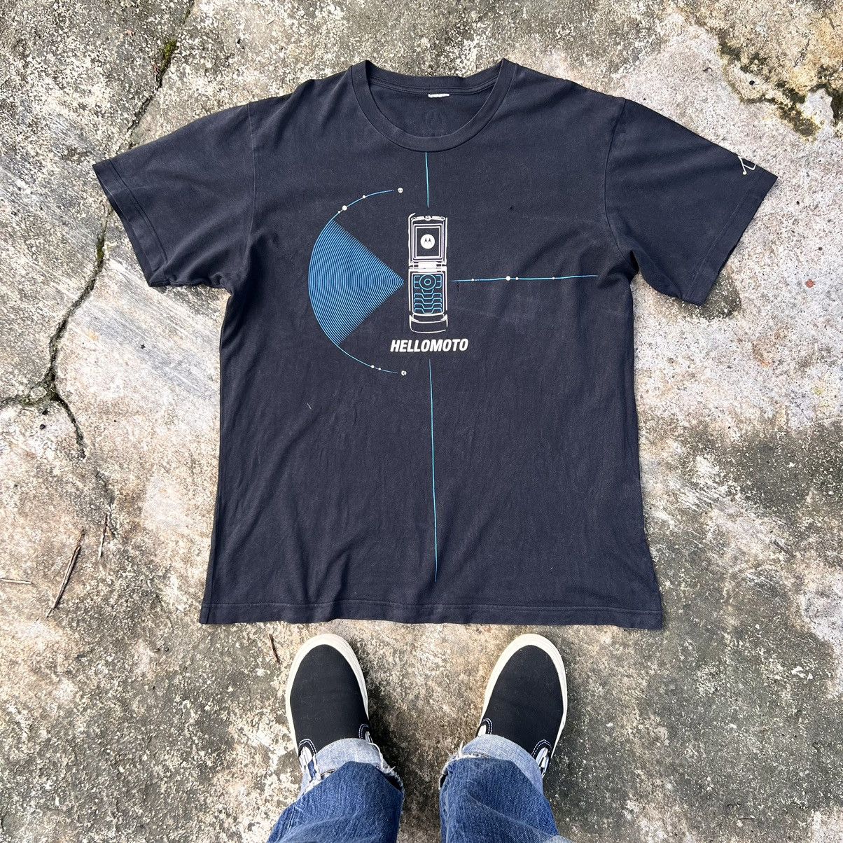 Motorola × Uniqlo × Vintage VINTAGE MOTOROLA HELLOMOTO Size US L / EU 52-54 / 3 - 1 Thumbnail