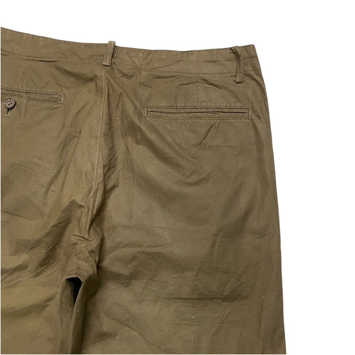 Yohji Yamamoto A.A.R Yohji Yamamoto Chinos Pant Brown Size US 31 - 10 Thumbnail