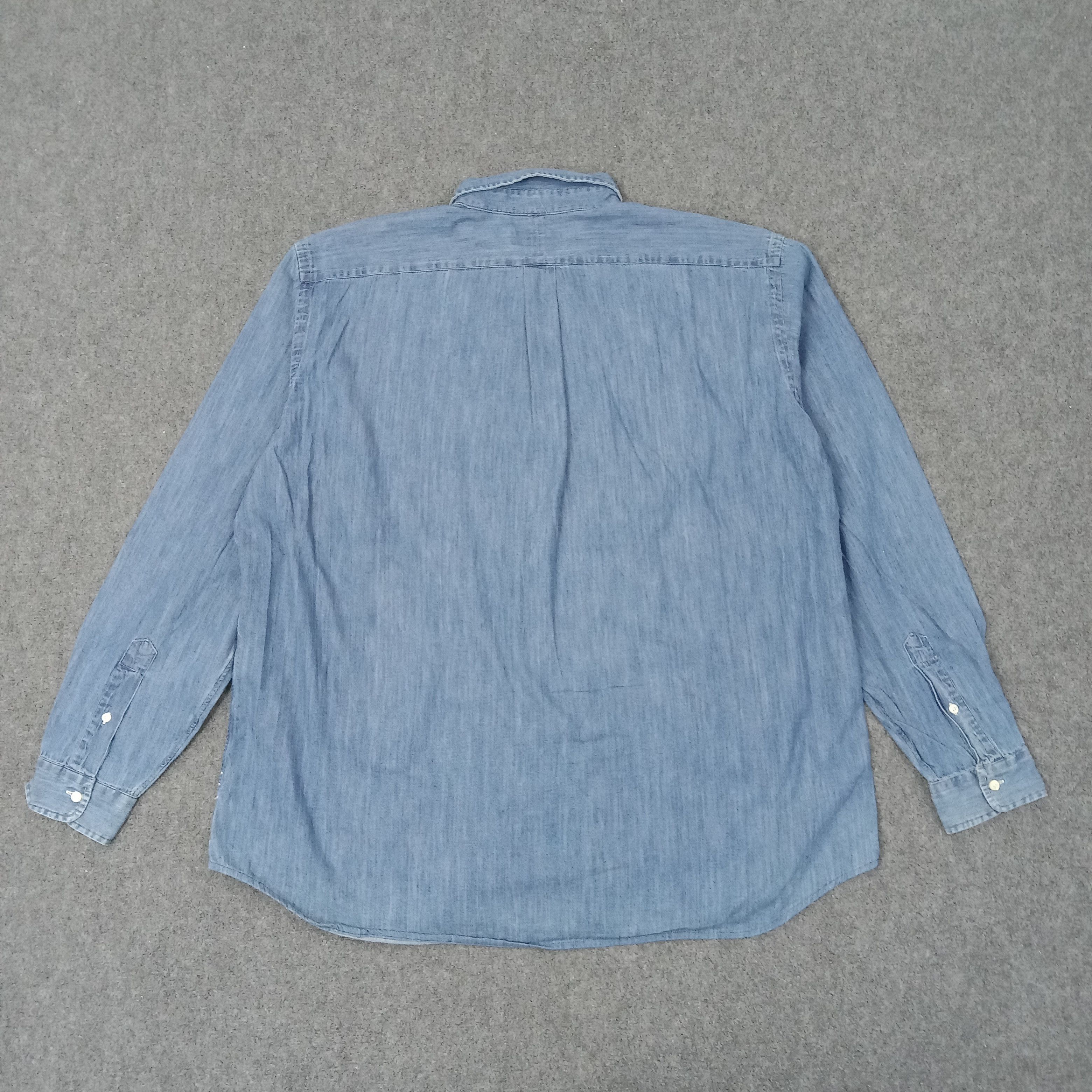 Polo Ralph Lauren Ralph Lauren American Brand Denim Shirt Button Up C223N33 Size US XXL / EU 58 / 5 - 5 Thumbnail