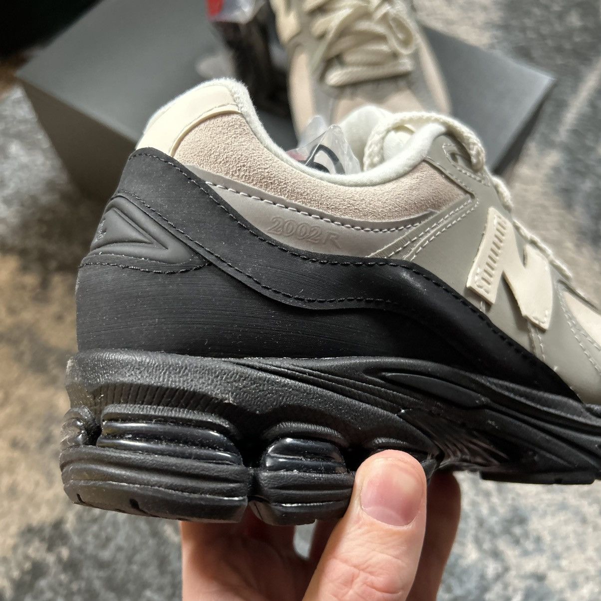 New Balance × The Basement M2002RBA BSMNT LONDON 2002R STONE GREY 3M REFLECTiVE Size US 8 / IT 38 - 6 Thumbnail