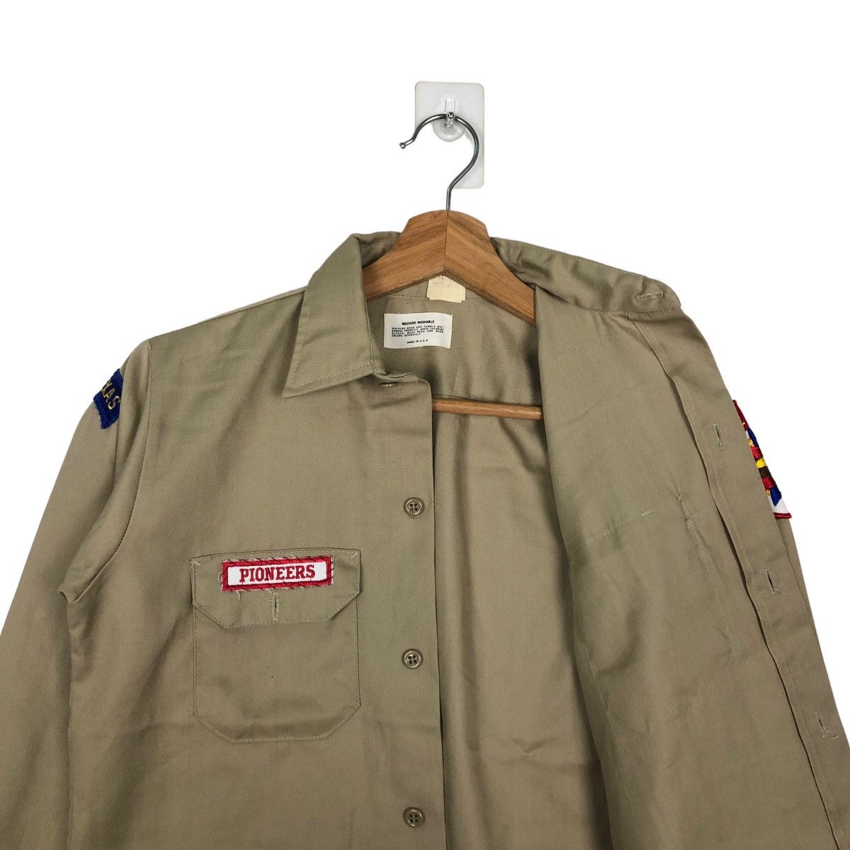 Vintage 🔥VINTAGE 70’s MADE IN USA CHORE JACKET PIONEERS Size US M / EU 48-50 / 2 - 9 Thumbnail