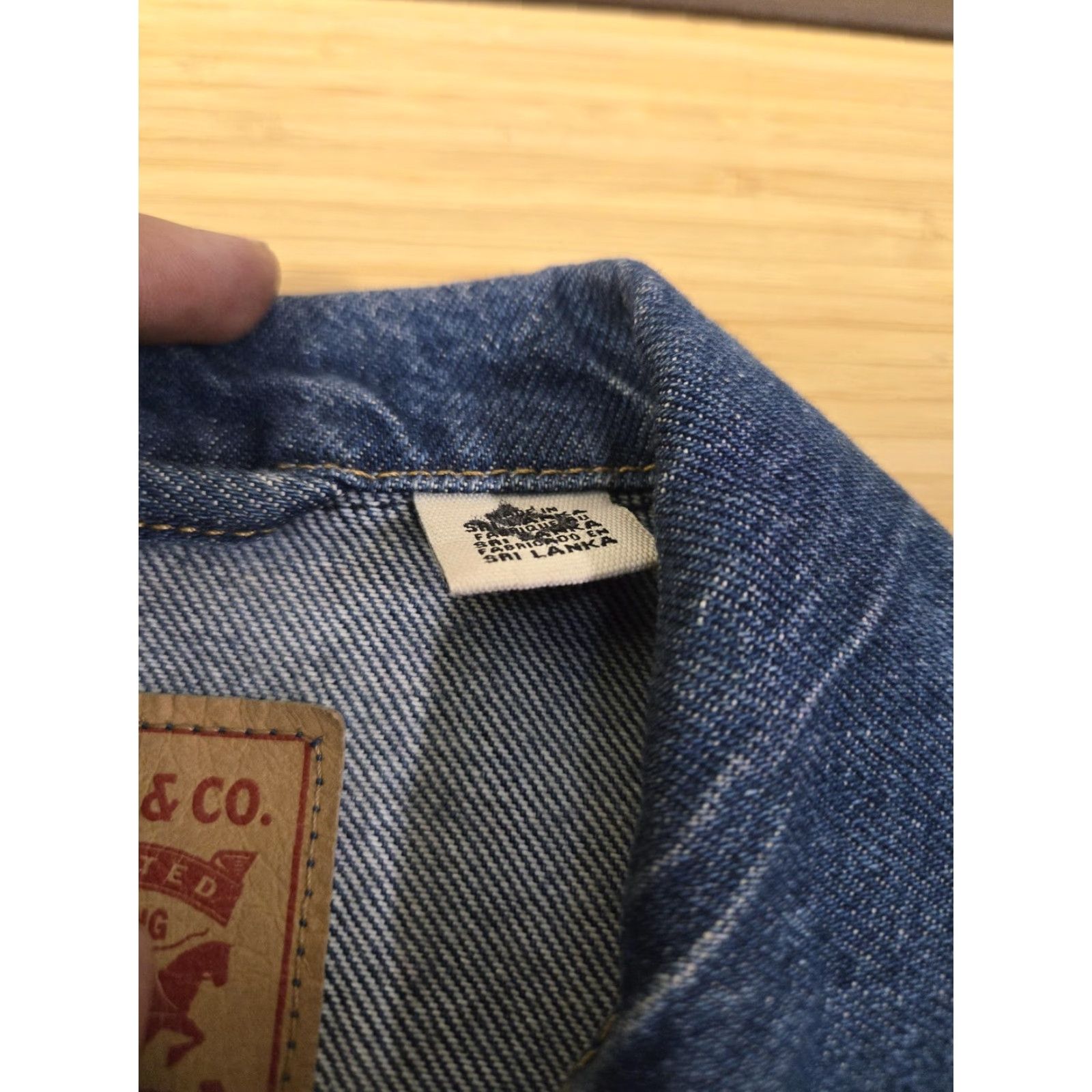 Levi's Levi's Denim Jacket Mens XL Blue Trucker Jacket Casual Western Pockets Size US 36 / EU 52 - 6 Thumbnail