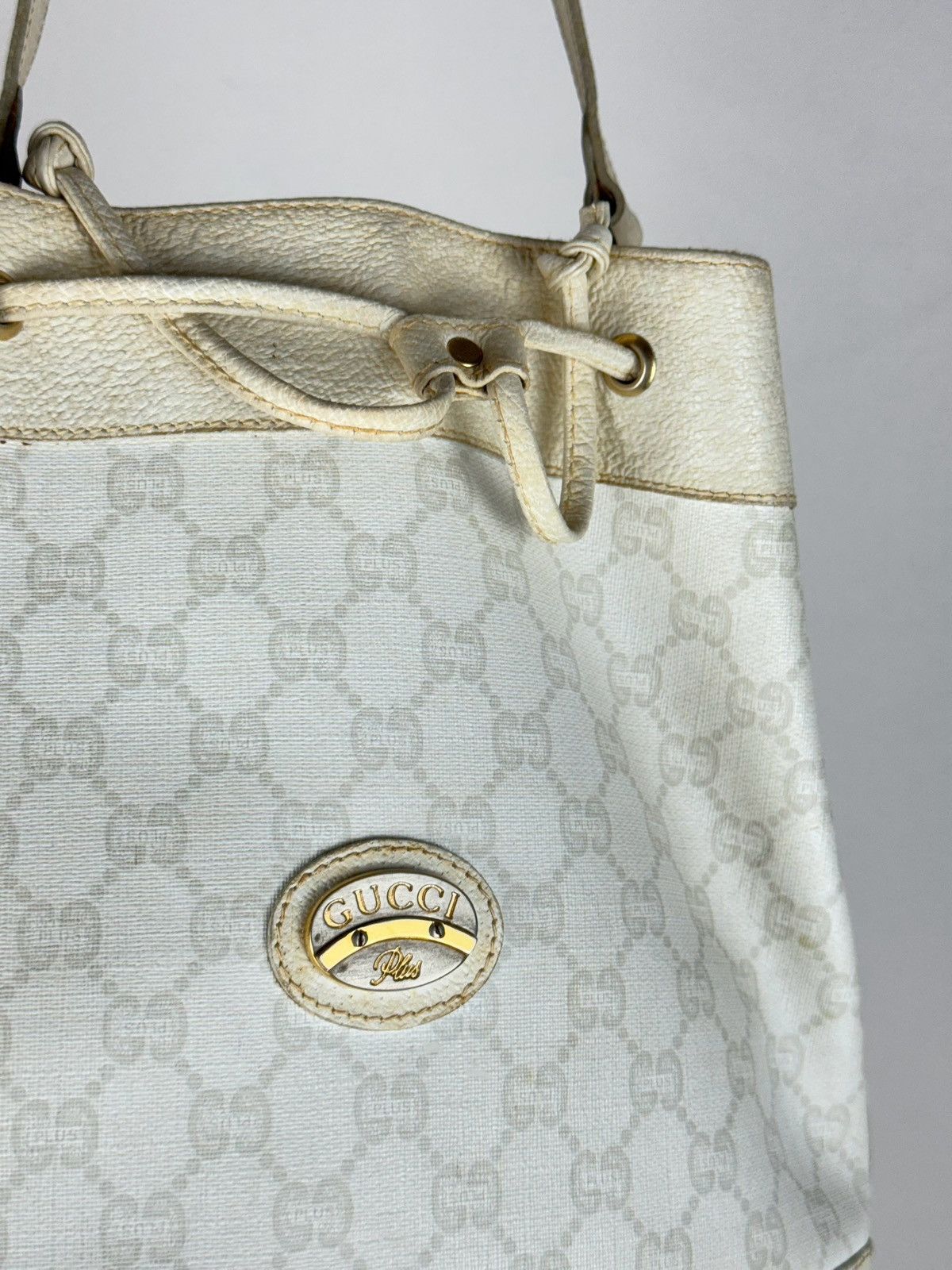 Leather × Paolo Gucci Leather shoulder bag Gucci Plus original rare luxury item Size ONE SIZE - 3 Thumbnail