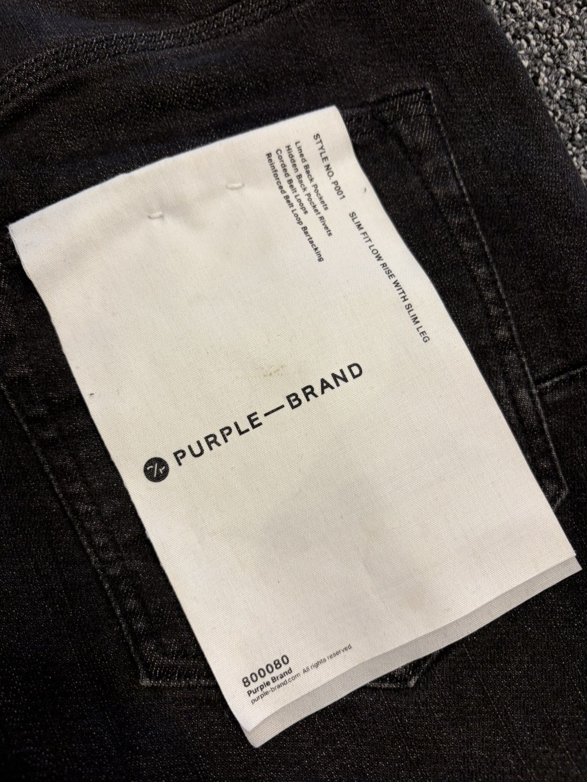 Purple Brand Purple Brand Distressed Paint Splatter Jeans Size US 32 / EU 48 - 11 Thumbnail