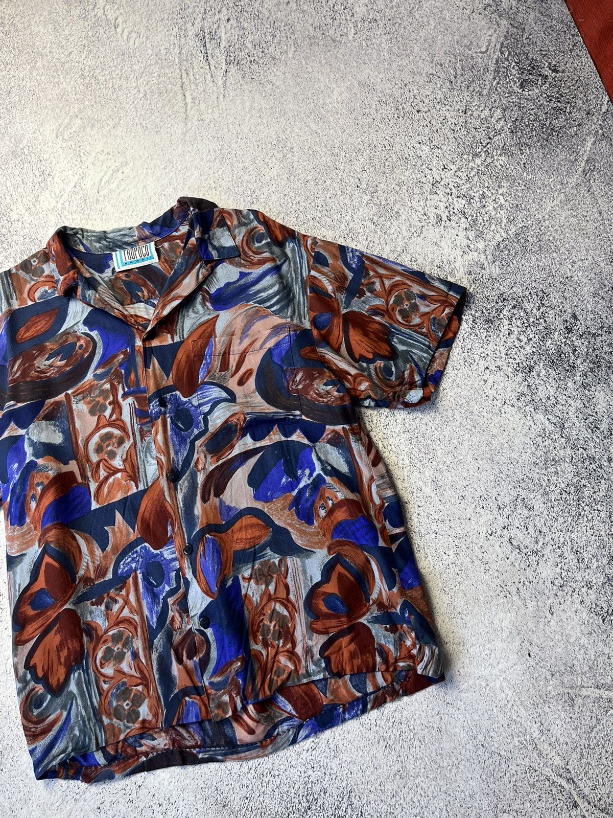 Vintage Vintage Hawaiian TROPOCO HAWAII Floral Shirt Size US S / EU 44-46 / 1 - 6 Thumbnail