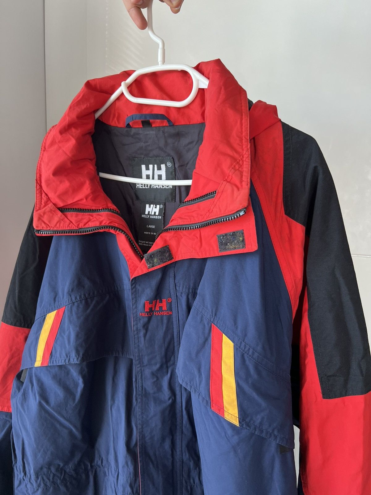 Helly Hansen VINTAGE‼️ Helly Hansen Rare 90s Waterproof Gorpcore Jacket Size US L / EU 52-54 / 3 - 6 Thumbnail