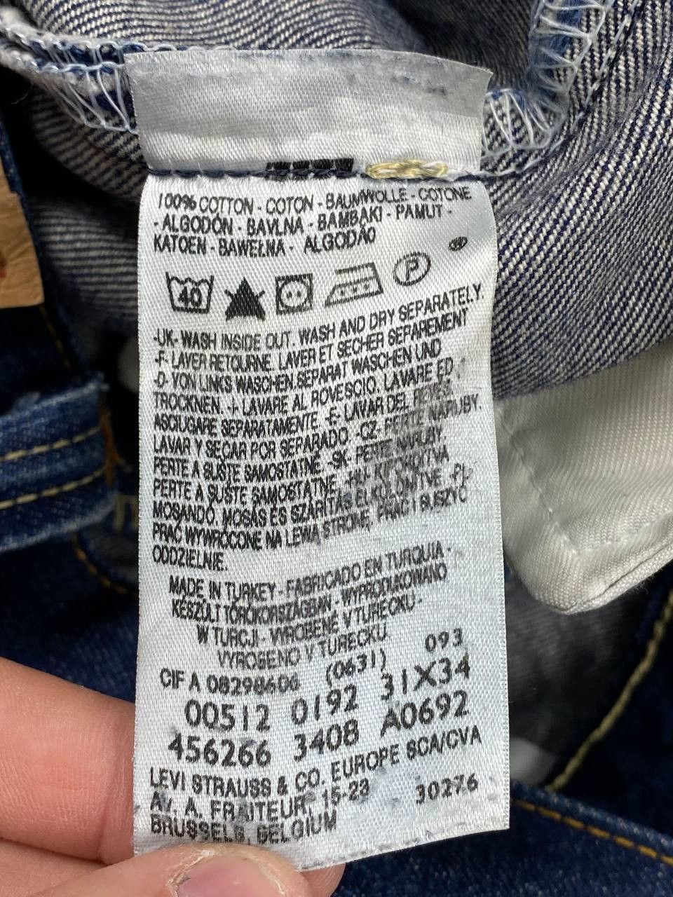 Levi's Levis 512 Bootcut Denim Jeans Size US 31 - 9 Thumbnail