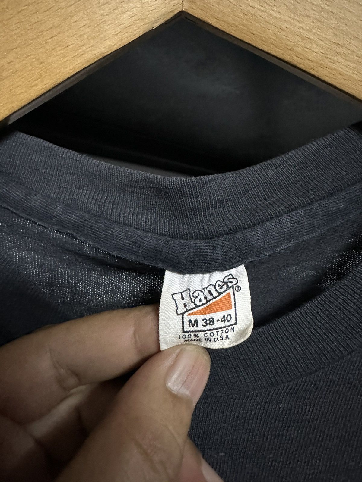 Harley Davidson × Vintage Vintage 70s Schroader’s Motor H-K Cycles Racing Sun Faded T Size US M / EU 48-50 / 2 - 8 Thumbnail
