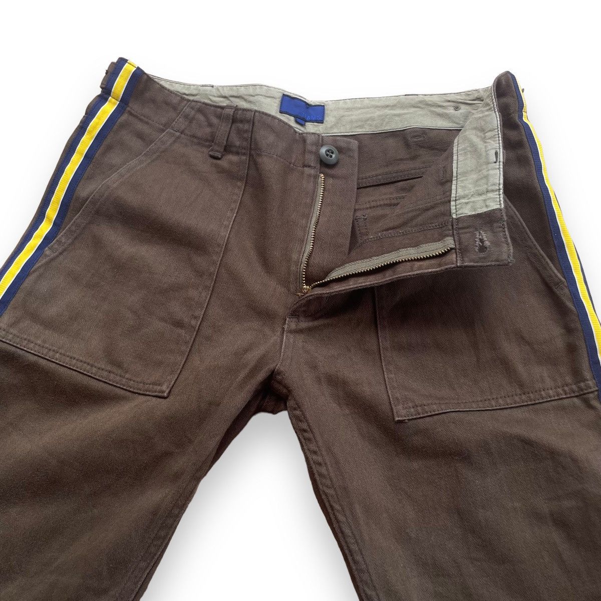 Beams Plus 🇯🇵 BEAMS JAPAN SIDE LINE BAKER PANTS Size US 30 / EU 46 - 9 Thumbnail