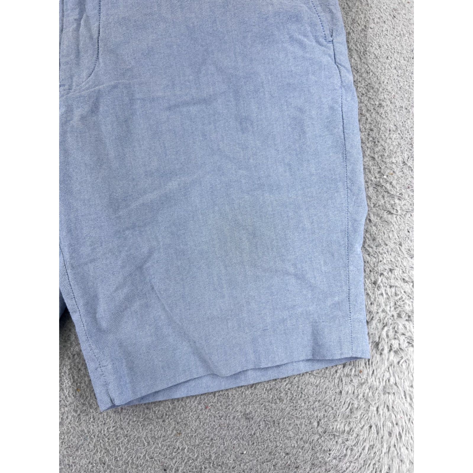 Polo Ralph Lauren Polo Ralph Lauren Shorts Men 36 Blue White Flat Front Cotton Twill 36x10 Read Size US M / EU 48-50 / 2 - 2 Thumbnail