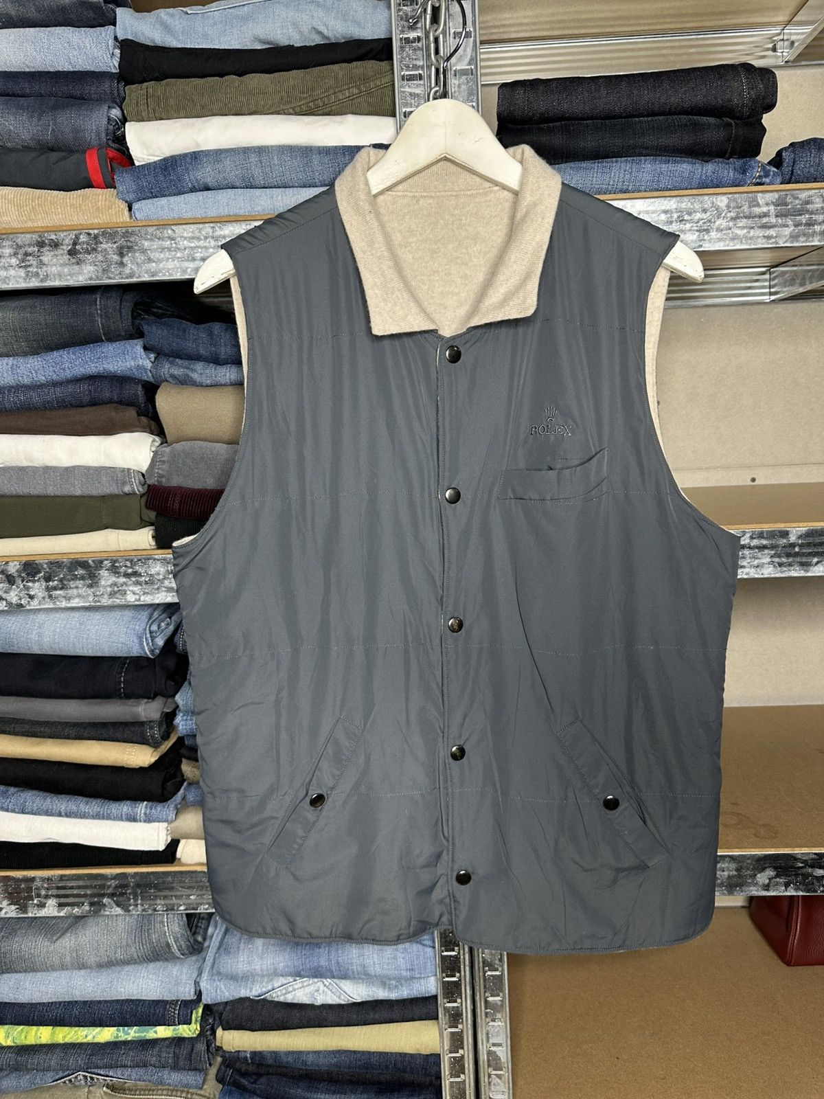 Rolex Rolex VIP Promo Vest Gilet Cashmere Blend Size L Size US L / EU 52-54 / 3 - 1 Thumbnail