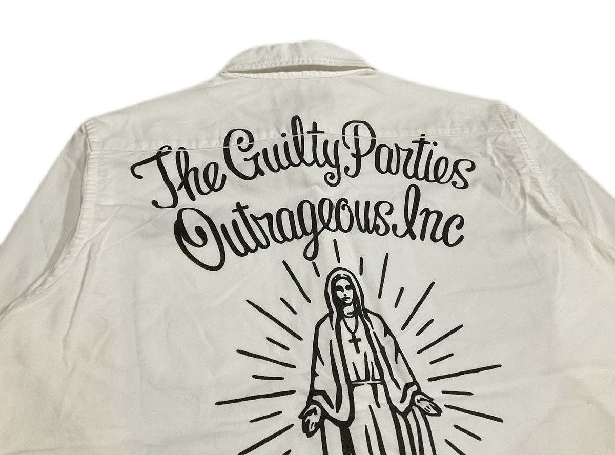 Wacko Maria 🔥Archived Aw14 Wacko Maria Shirt Virgin Mary Embroidered Size US M / EU 48-50 / 2 - 3 Thumbnail