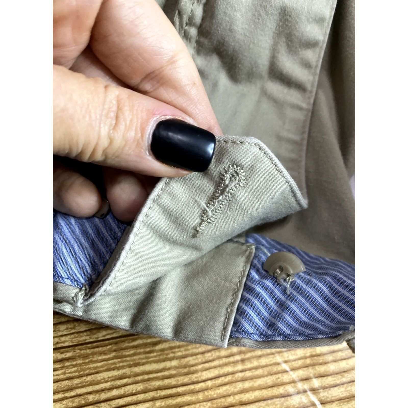 Gap Gap Mens Slim Fit Chino Pants Beige Flat Front 38x32 Knit Cotton Blend Stretch Regular Pants Mens Boys? No Size US 38 / EU 54 - 3 Thumbnail