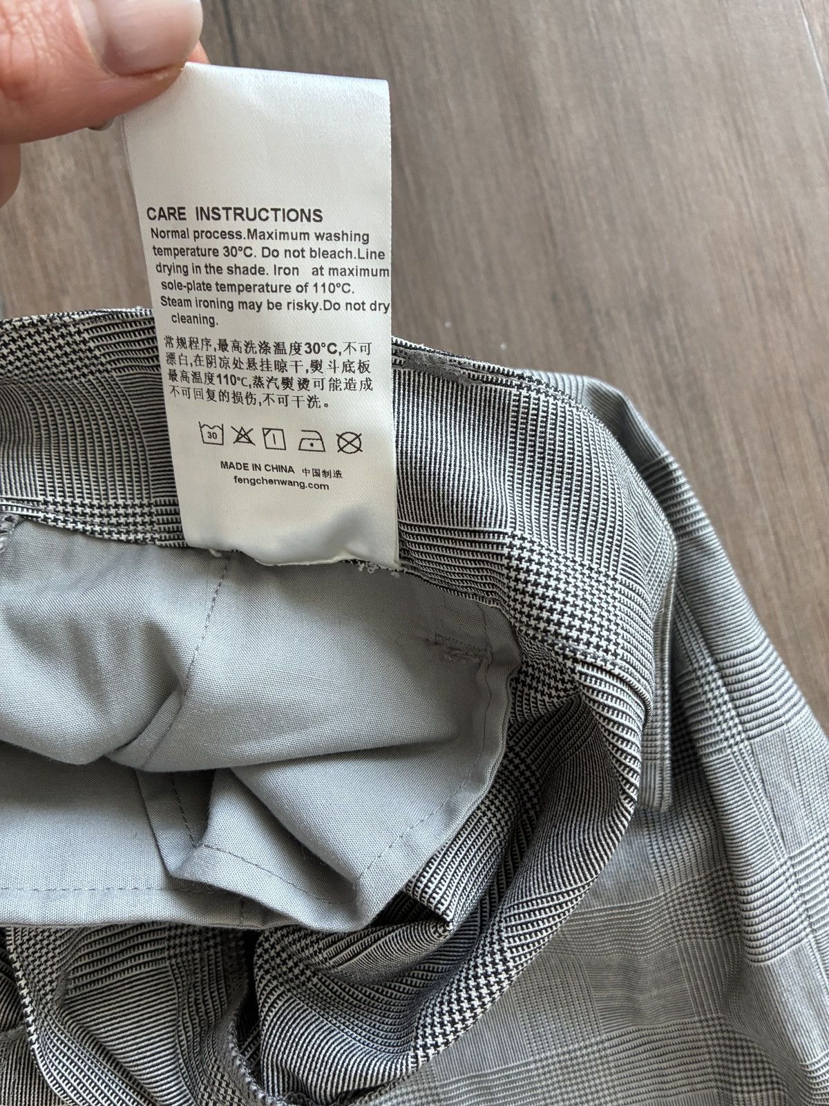 Feng Chen Wang CONVERTIBLE TAILORED PANtS Size 26" / US 2 / IT 38 - 6 Thumbnail