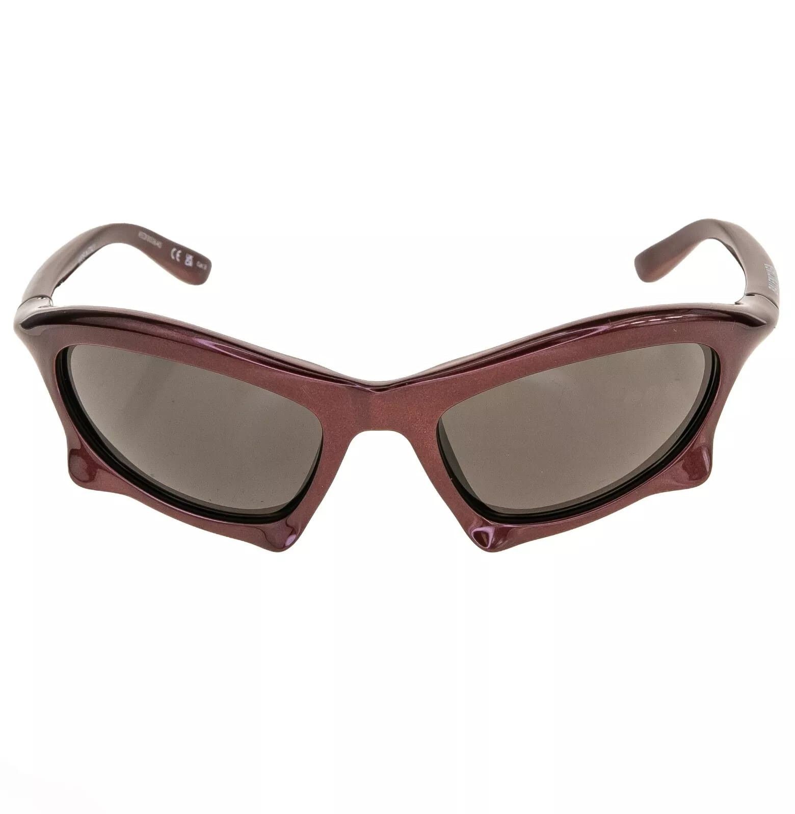 Balenciaga BALENCIAGA BAT 0229 Burgundy 005 Fashion Sunglasses BB0229 Size ONE SIZE - 5 Thumbnail