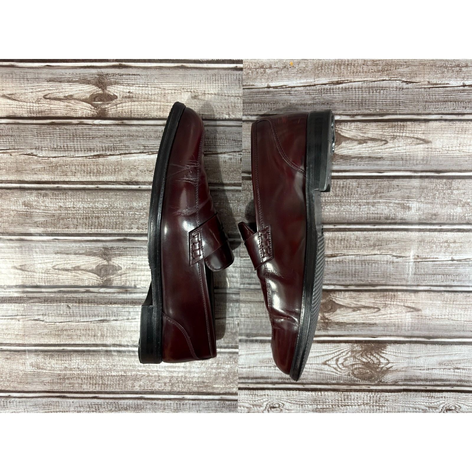 Harrys Of London Harrys of London Classic Leather Penny Loafers size 42 US 9 Size US 9 / EU 42 - 4 Thumbnail
