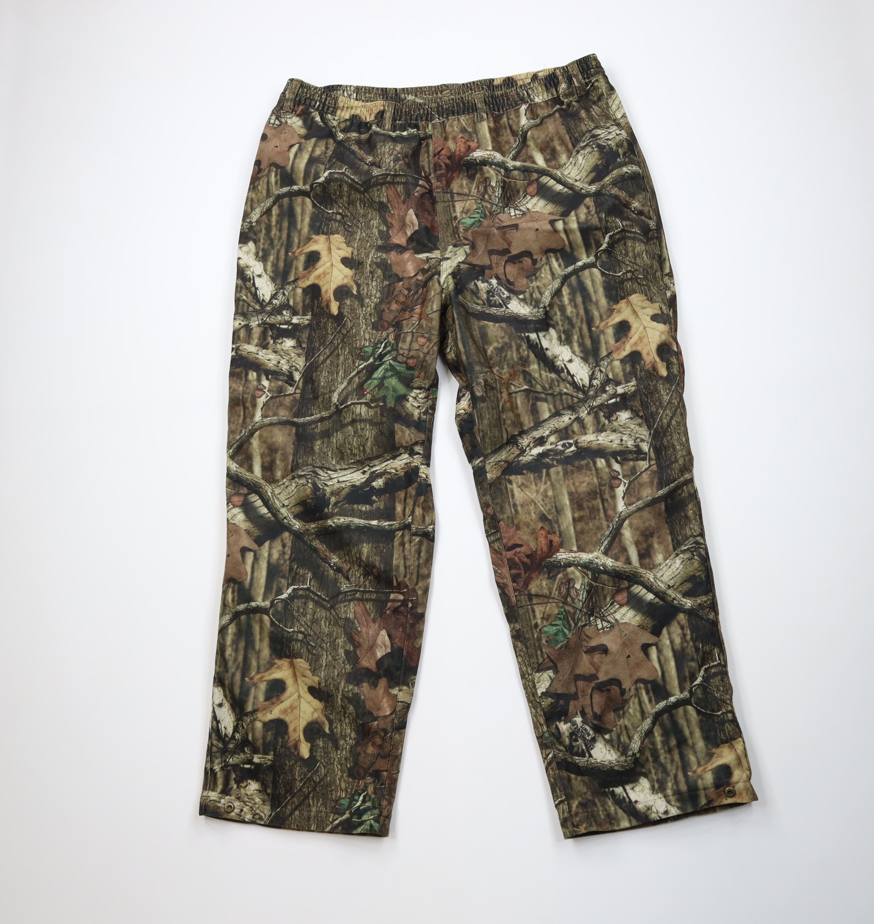 Vintage Vintage 90s Streetwear Cloth Lined Camouflage Wide Leg Pants Size US 40 / EU 56 - 1 Thumbnail