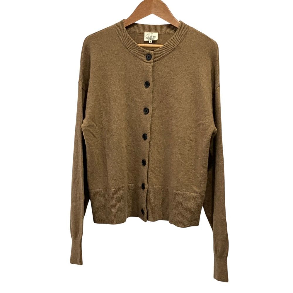 Other Other 23ku Pure Cashmere Crewneck Cardigan Textile Tops DUTY FREE for USA Size ONE SIZE - 1 Thumbnail