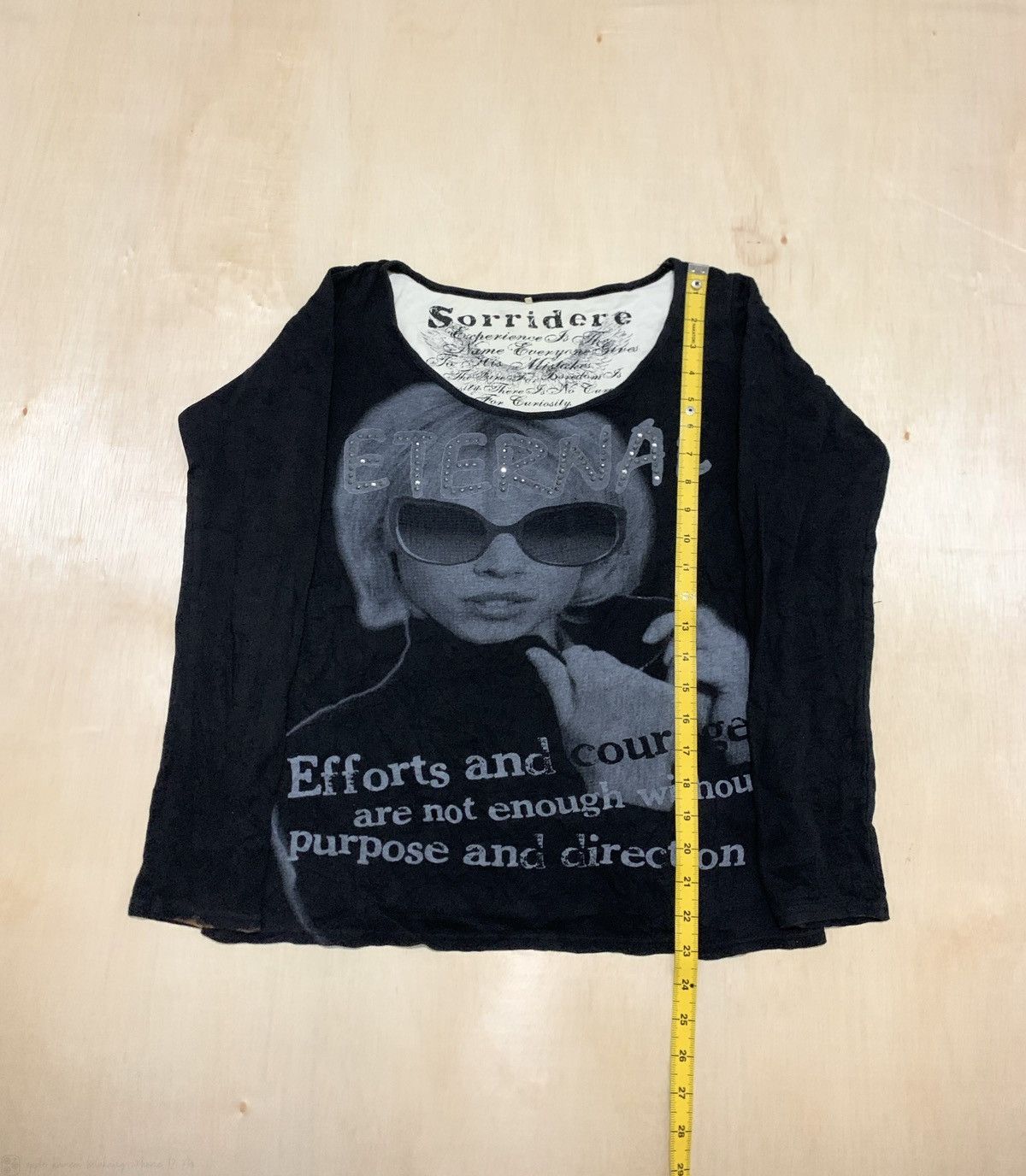 Hysteric Glamour × If Six Was Nine × Japanese Brand Y2k Sorridere Eternal Ifsixwasnine Lgb style Longsleeve Size L / US 10 / IT 46 - 9 Thumbnail