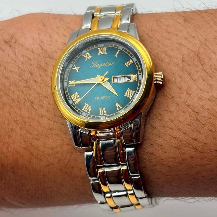 Other Gold & Blue Keystar Watch Size ONE SIZE - 1 Thumbnail