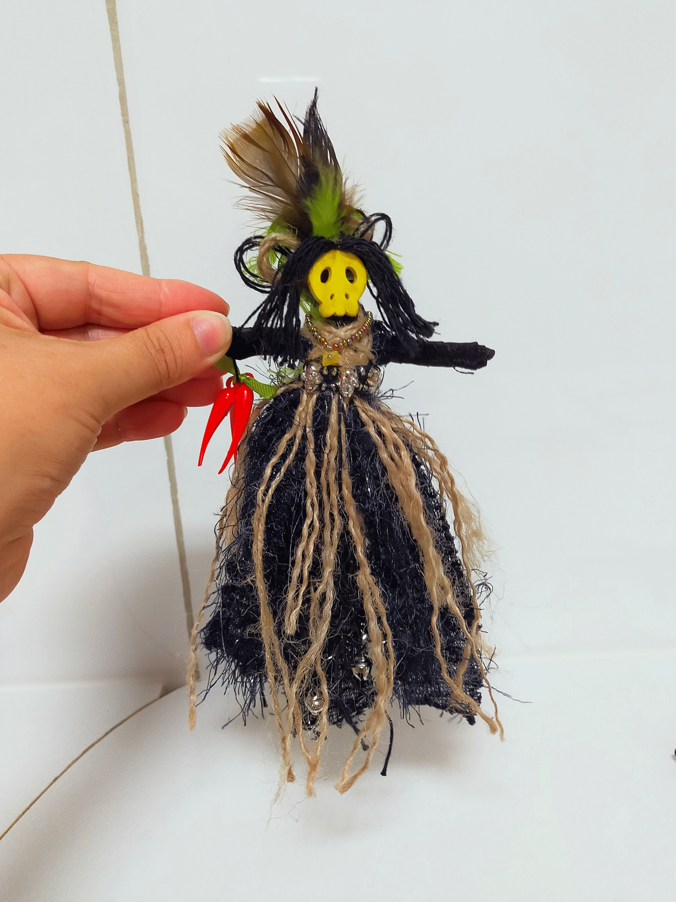 Other Voodoo Doll Luck Spirit Doll Poppet Talisman Vintage design Size ONE SIZE - 5 Thumbnail