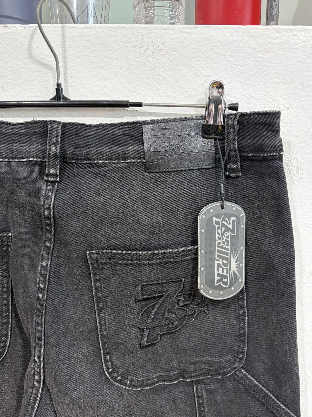 TRIPLE SEVENS Triple Sevens Sniper Gang Black Jeans Size US 36 / EU 52 - 4 Thumbnail