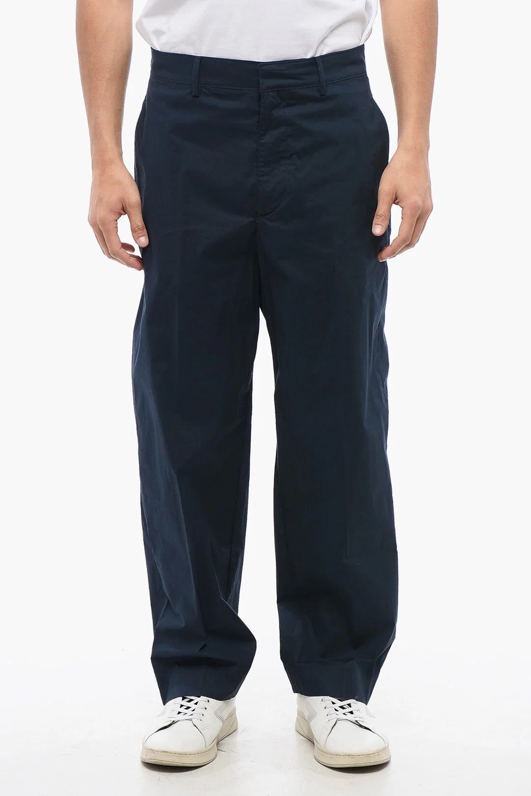 DEPARTMENT5 og1mm0326 Stretch Cotton Pant in Blue Size US 31 - 1 Thumbnail