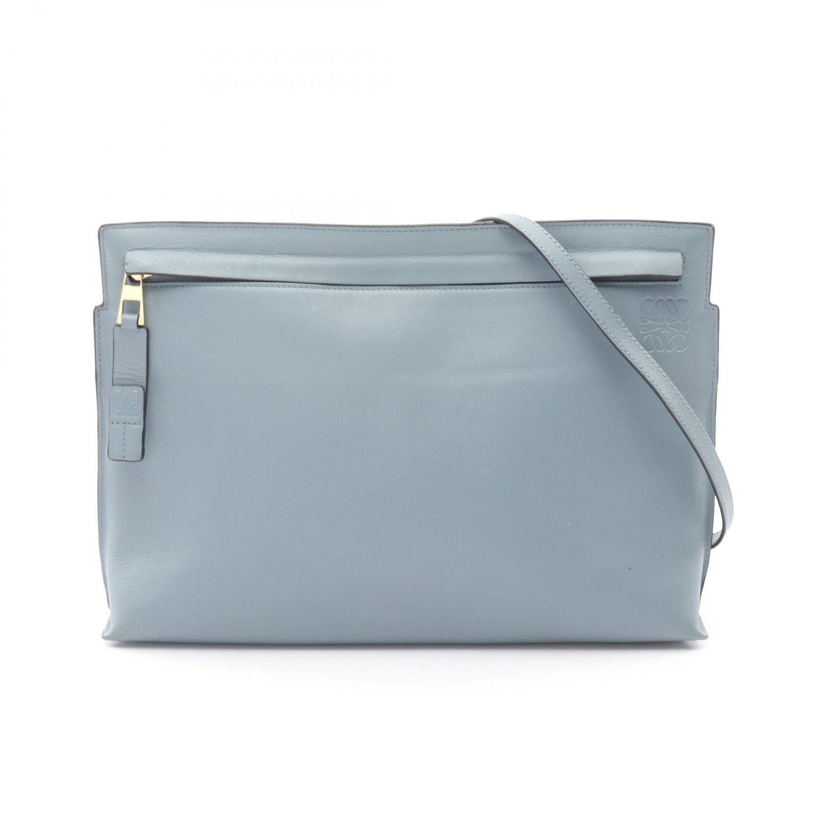 Loewe Loewe Loewe T Pouch Leather Shoulder Bag Leather Shoulder Bag DUTY FREE for USA Size ONE SIZE - 1 Thumbnail