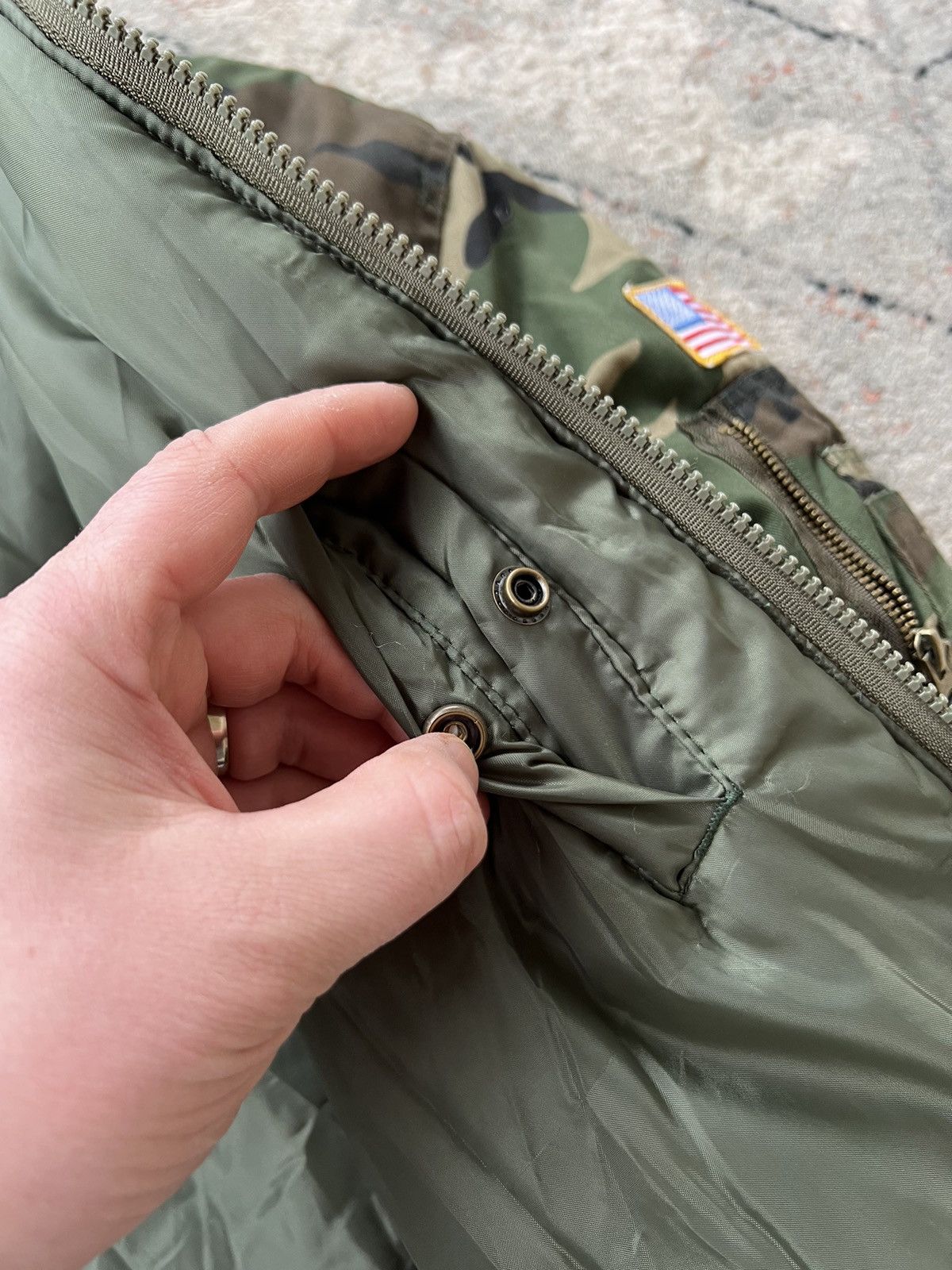Other Top Gun Flight Test Tomcat F-14 Bomber Size 170/176 Size US XS / EU 42 / 0 - 8 Thumbnail