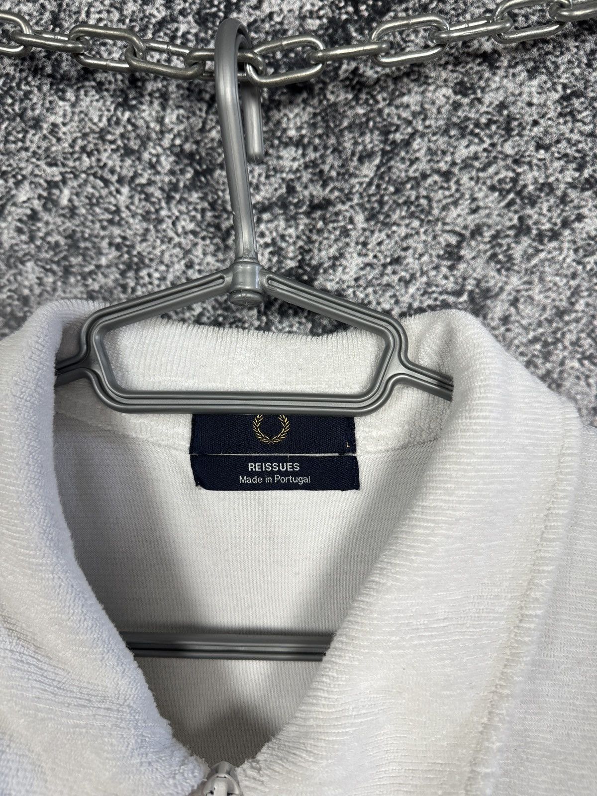 Fred Perry Fred Perry Reissues Zip Jacket Terry Cloth Retro Mod Size L Size US L / EU 52-54 / 3 - 8 Thumbnail