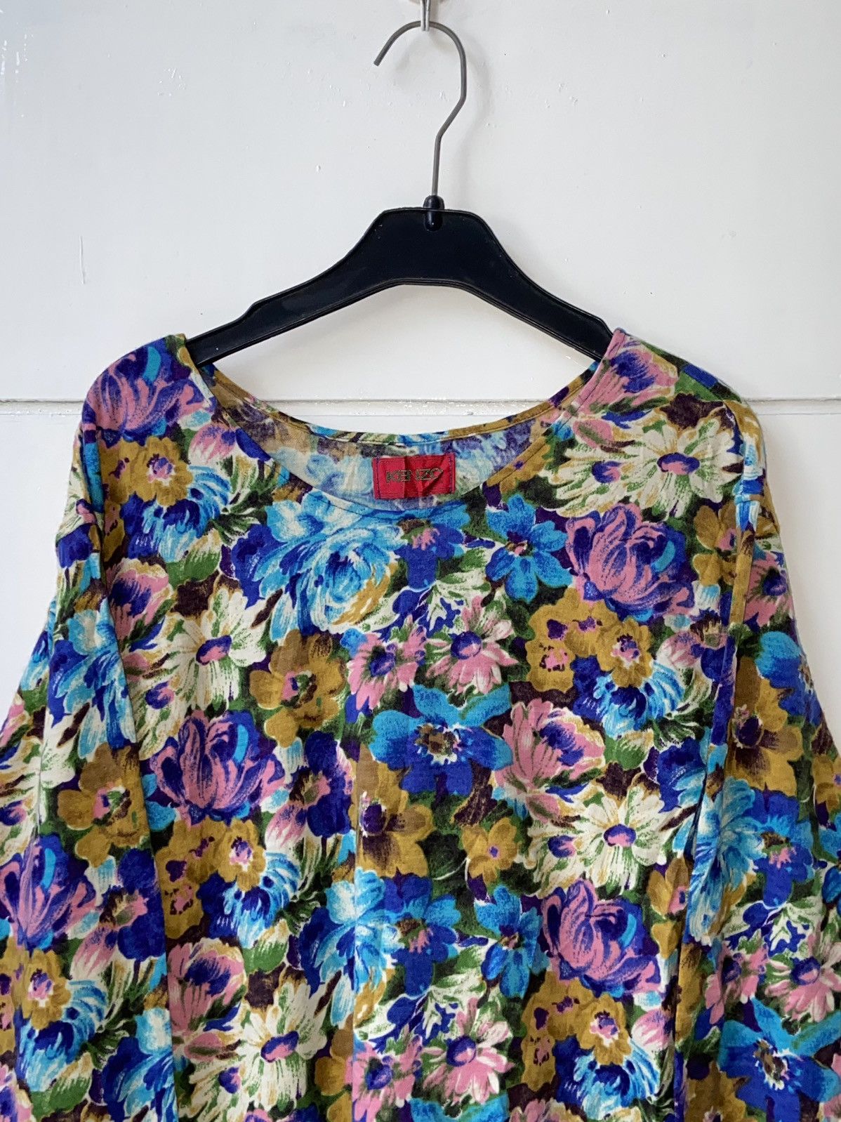 Kenzo KENZO Flower Patterned T-Shirt Size US XS / EU 42 / 0 - 3 Thumbnail