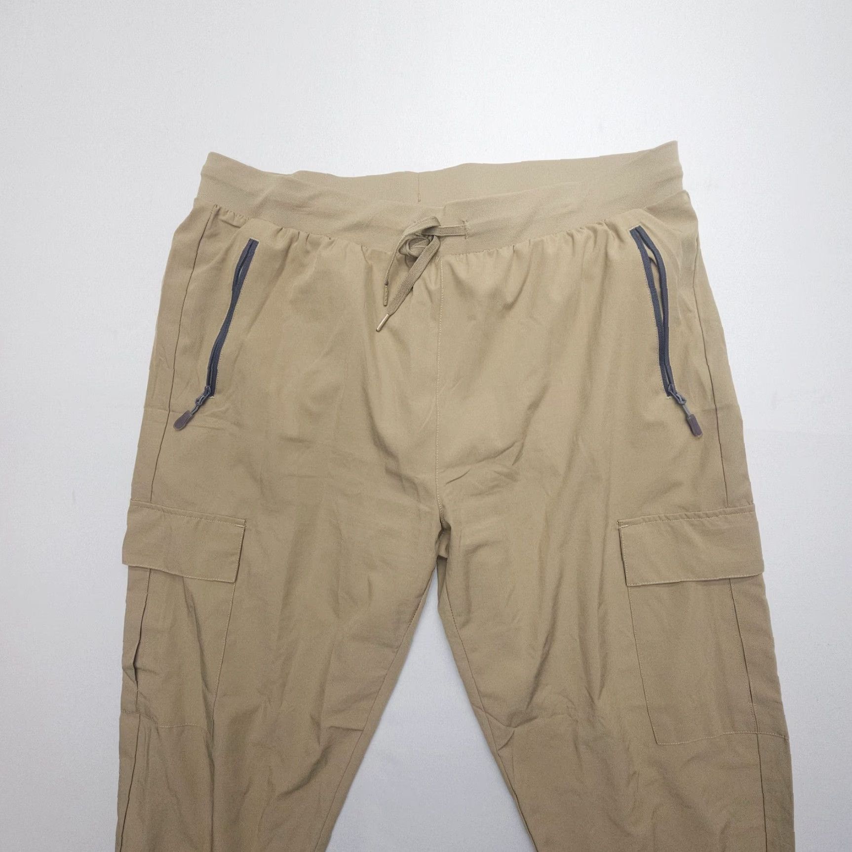 Vintage LJBJN Pants Womens 2XL Khaki Cargo Jogger Travel Stretch Lightweight Tech Hiking Size 38" / US 16 / IT 52 - 3 Thumbnail